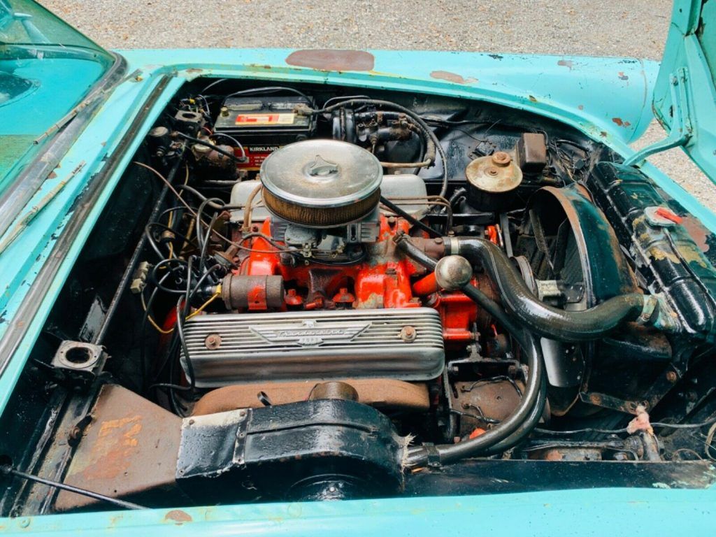1955 Ford Thunderbird Convertible Garage Barn Find