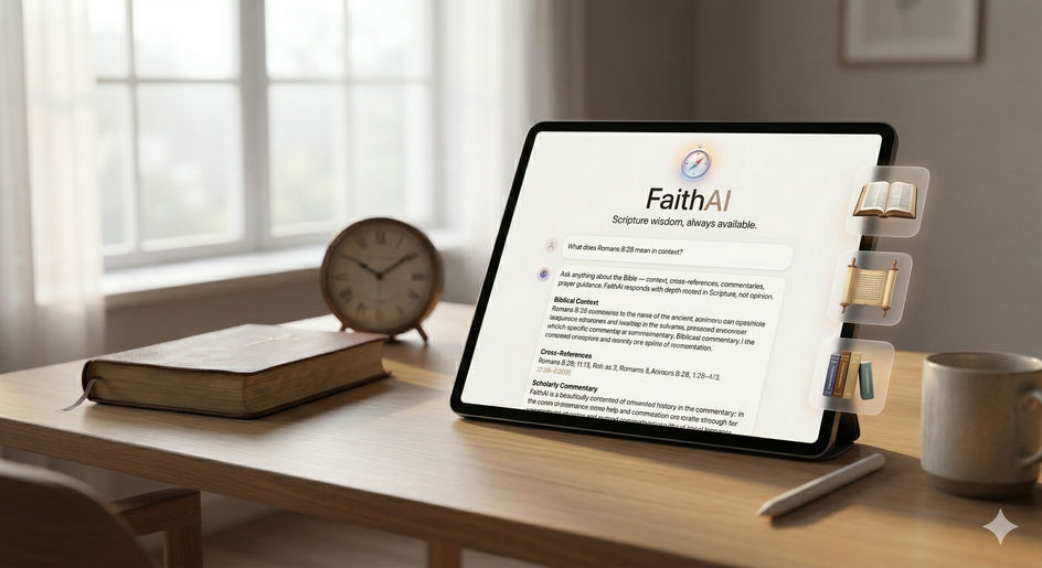 FaithAI — ask questions about the Bible