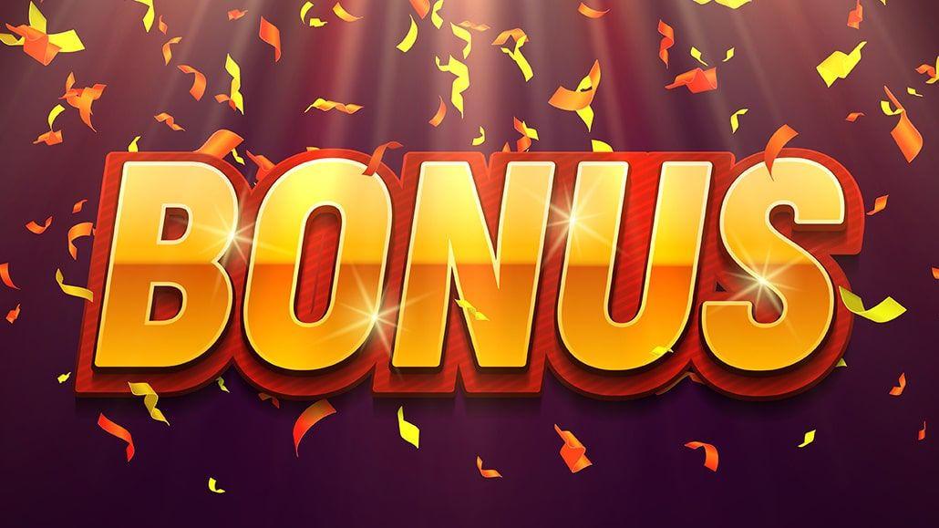 A graphic showing various casino bonus types like free spins and deposit matches.