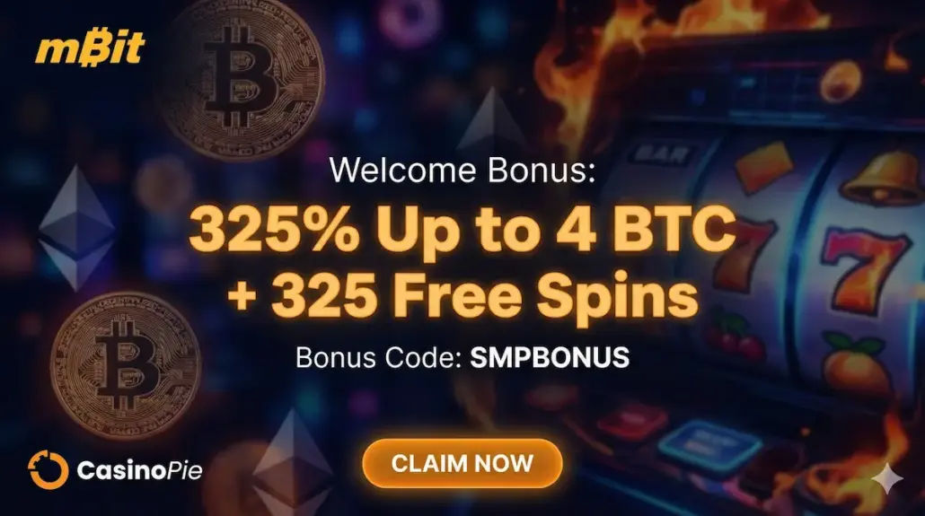 mBit casino welcome bonus offer