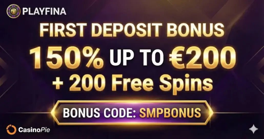 Playfina Casino welcome bonus offer