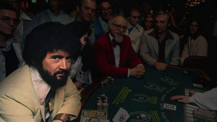 Portrait of Ken Uston, one of the best blackjack players of his time.