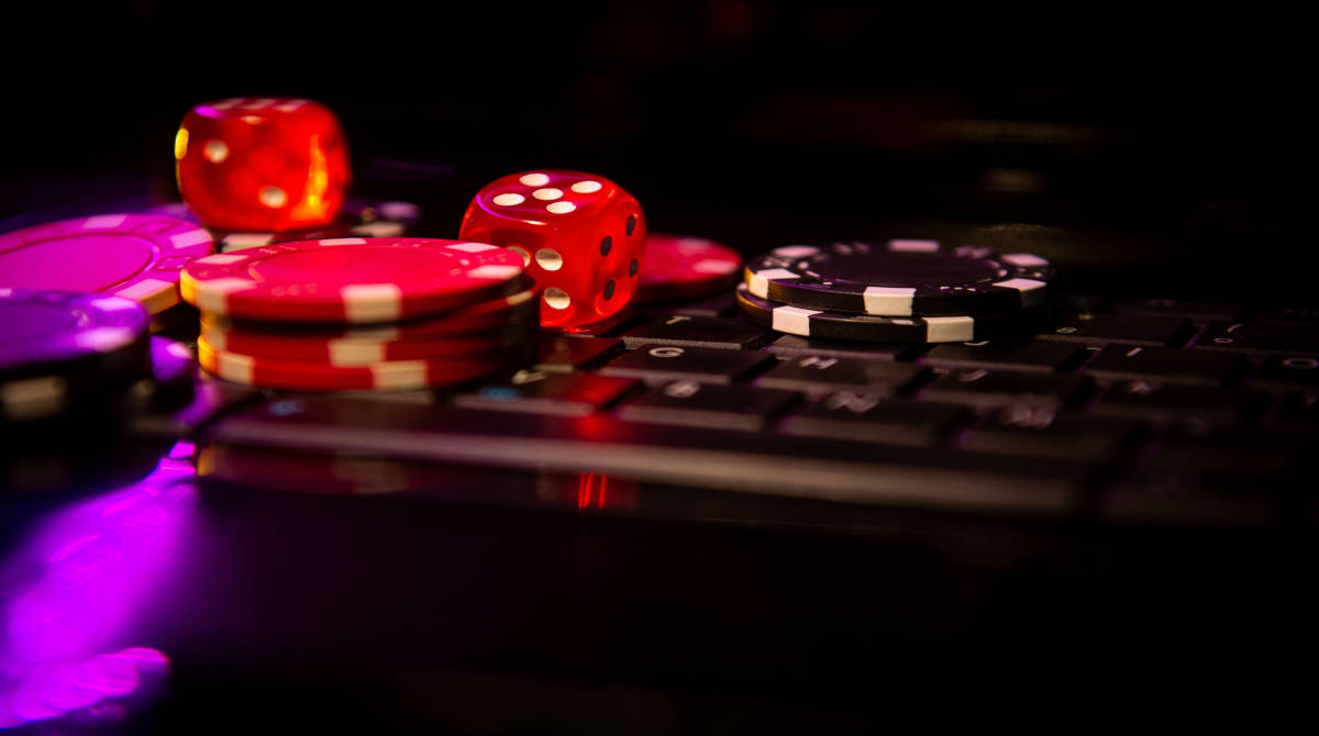 A collage of popular online casino games like slots and roulette.