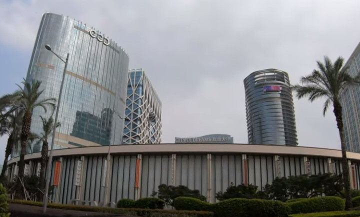 The futuristic City of Dreams complex in Macau.