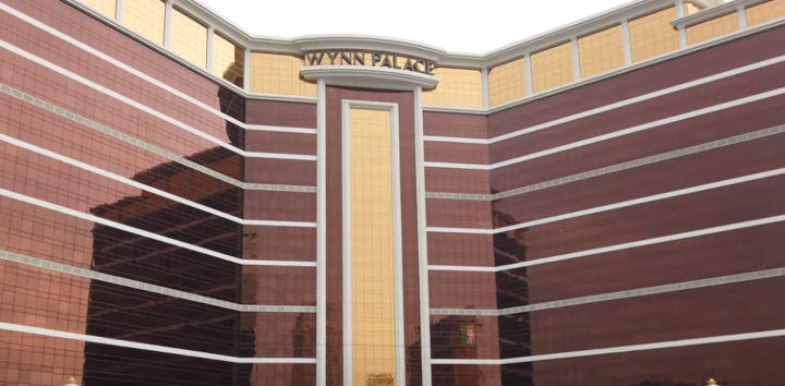 The elegant exterior of Wynn Macau.
