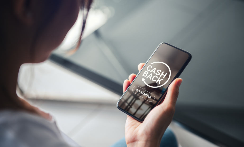 Illustration of a cashback casino bonus.