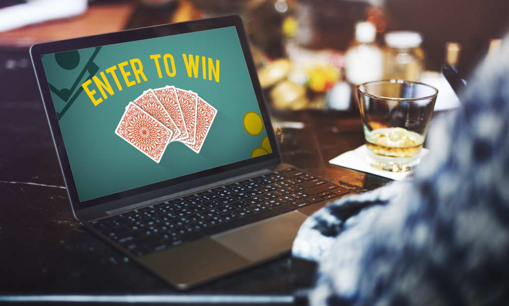 A graphic explaining how sweepstakes casinos work