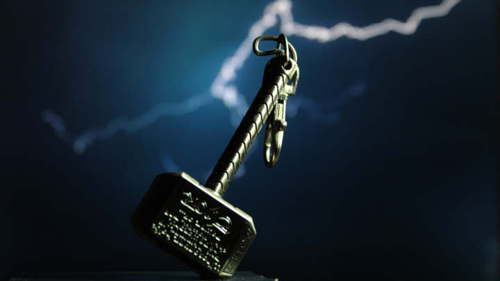 A collage of characters from Norse mythology slots.