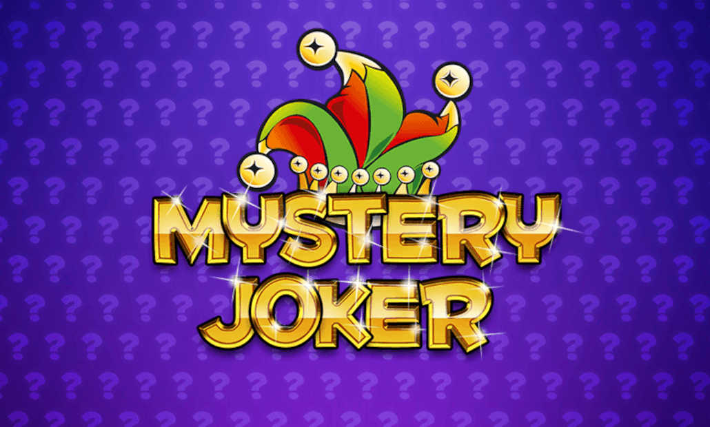 The classic fruit machine style interface of Mystery Joker 6000 slot.