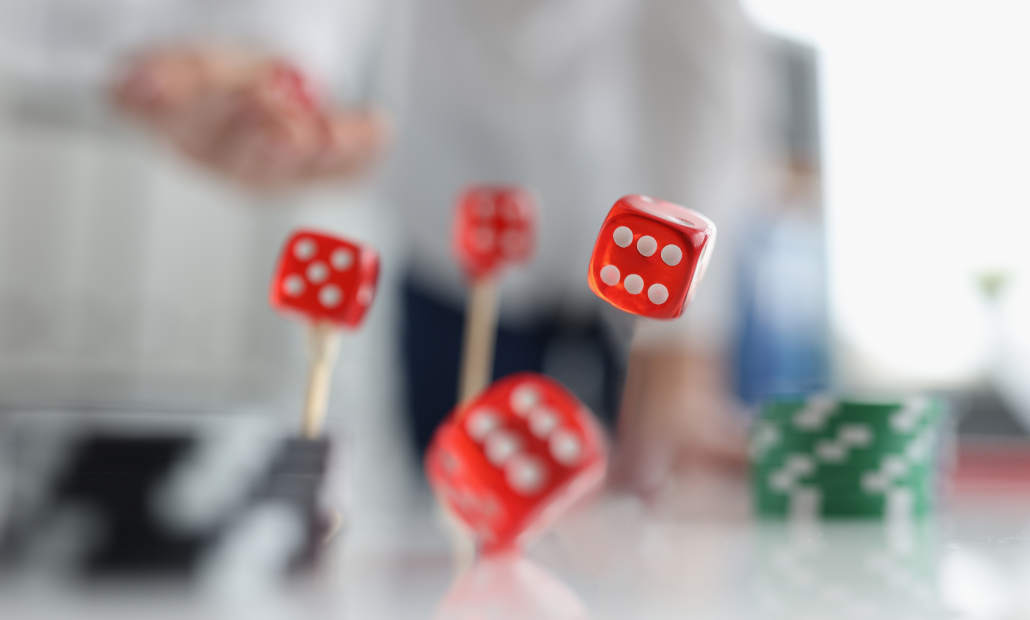 A digital Sic Bo table showing various betting options.