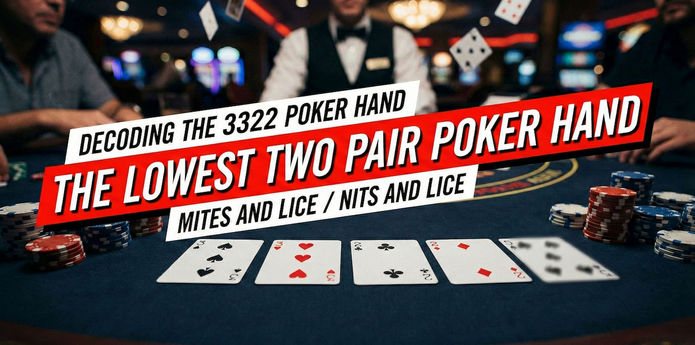 Poker Hand Ride 3322 Poker Hand: Strategy for the Lowest Two Pair