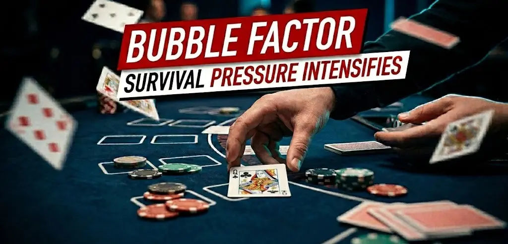 Bubble Factor Poker: Master Tournament Equity & ICM Strategy