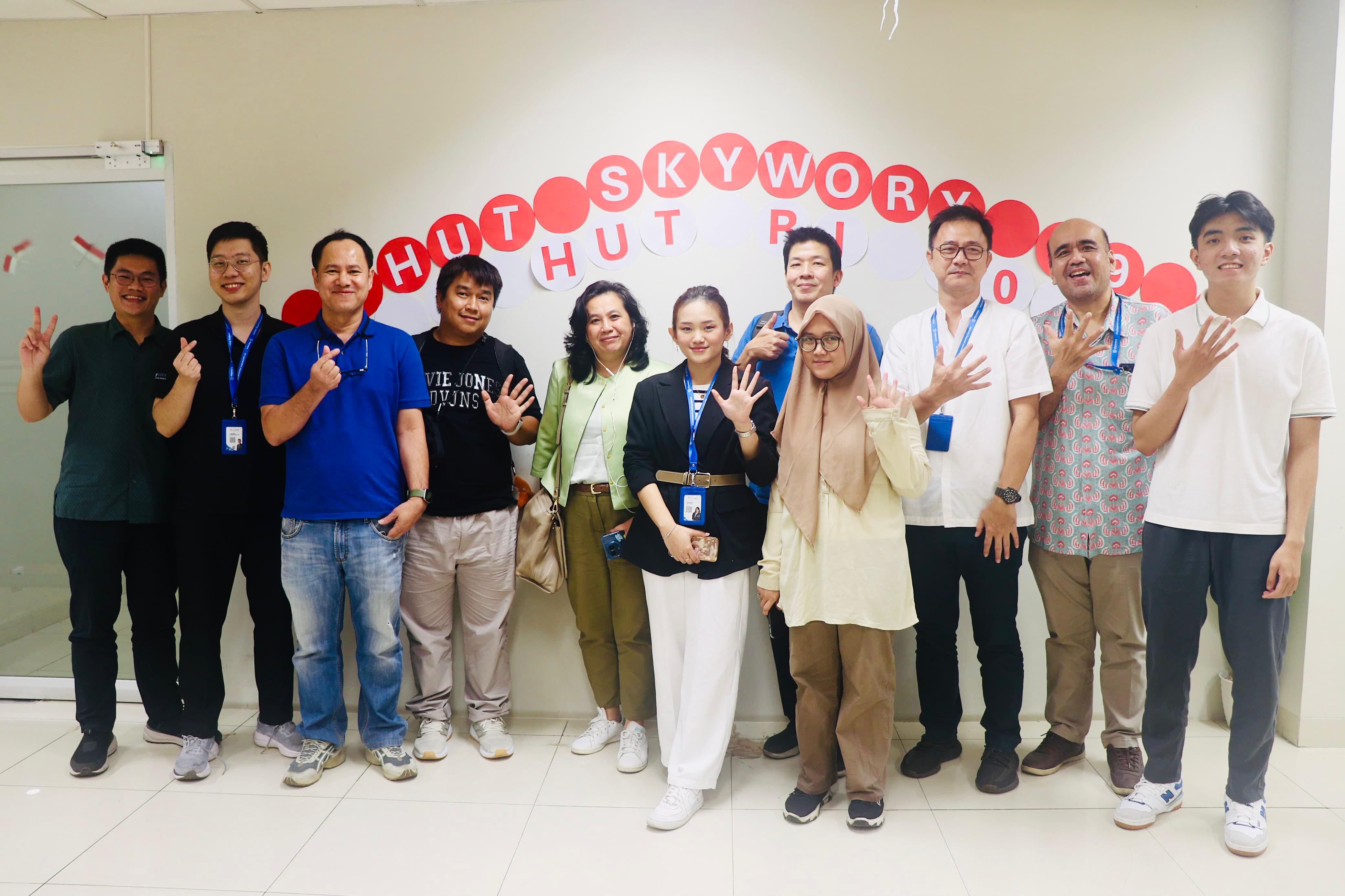 Enterprise Visit Sparks Partnership: Skyworx Indonesia x GEC Thailand