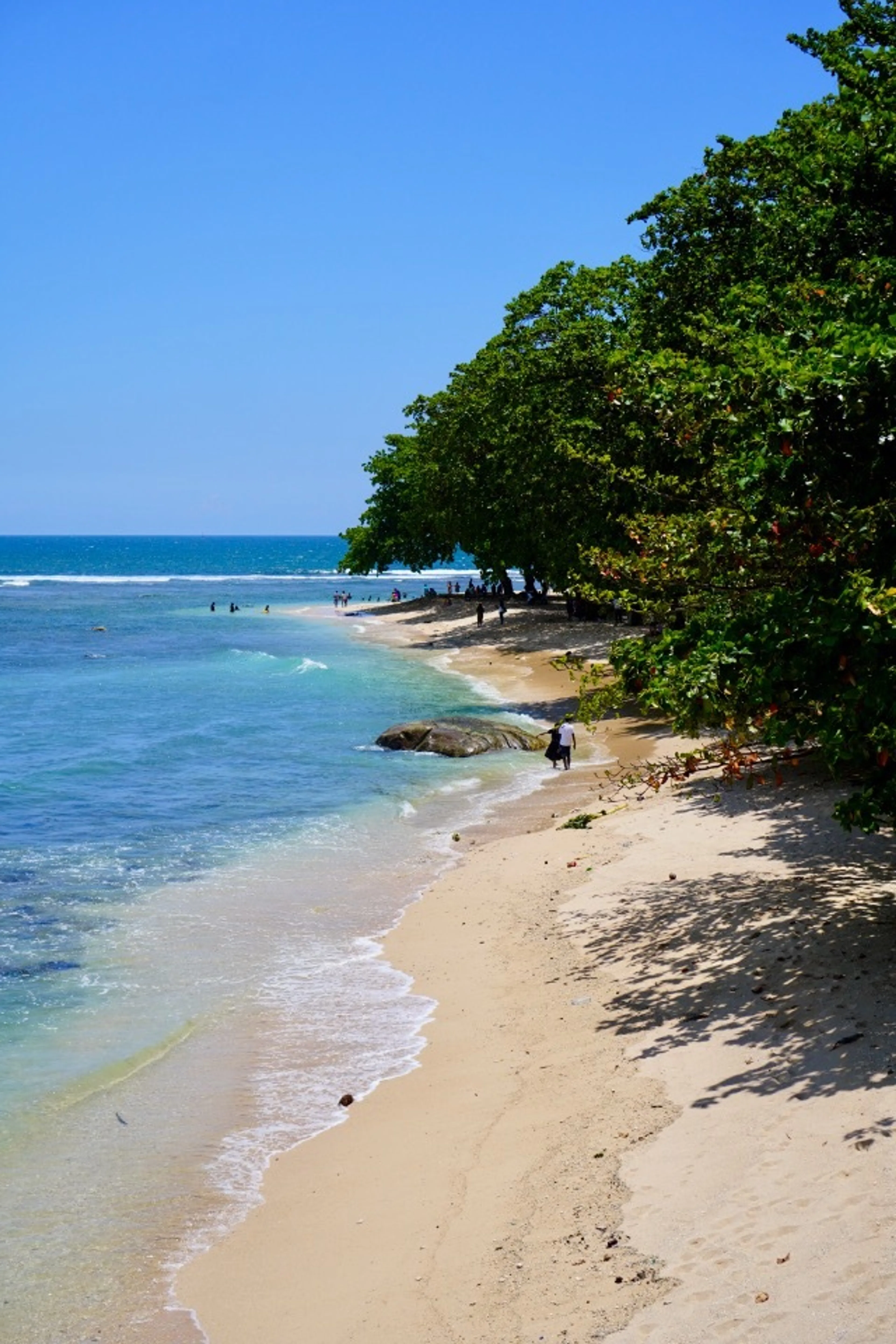 ビーチ、他の4人は海水浴してた
僕はカメラあるから遠慮してたのに、最後の最後でカメラ水没させた、アホ。