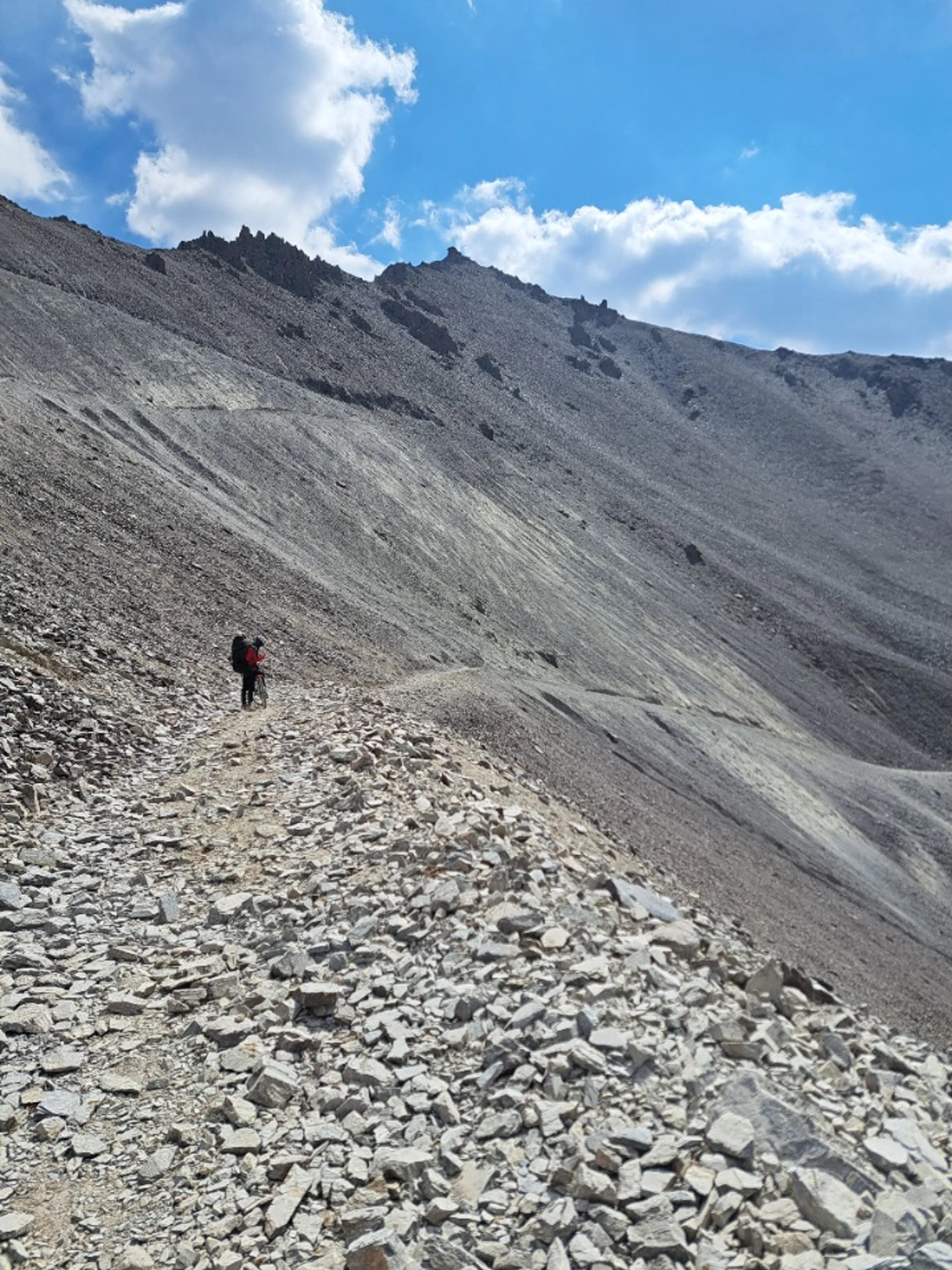 下りはさらに酷い。こりゃマウンテンがいいわ
