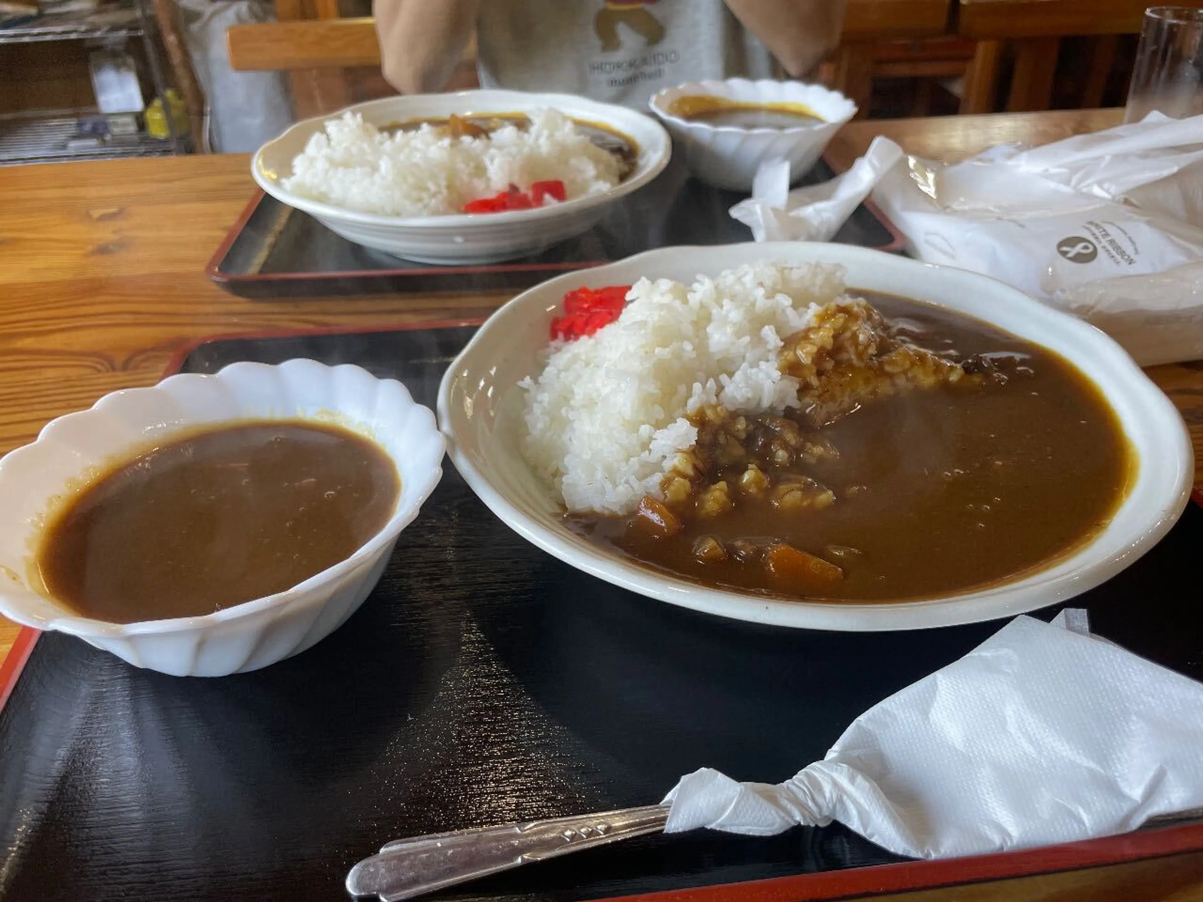 ファガスの森着。上りきつすぎて写真なかった。