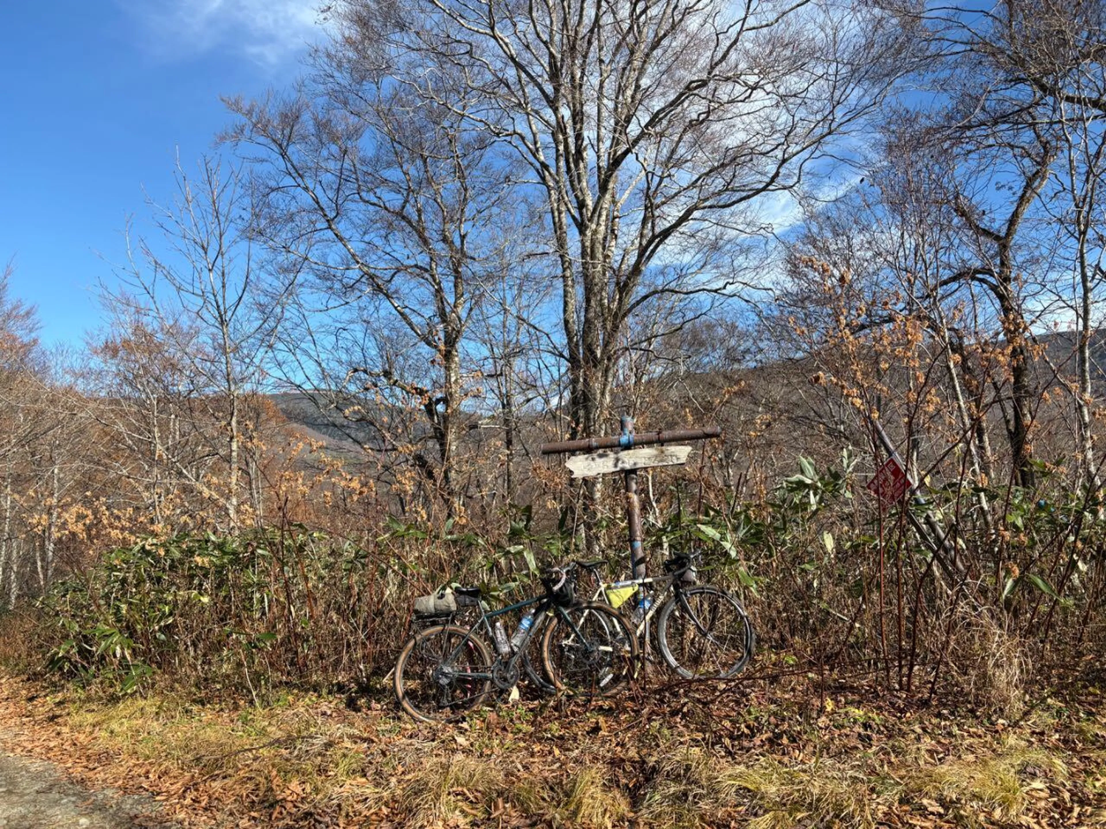 登りろくに写真撮ってなかったわ。