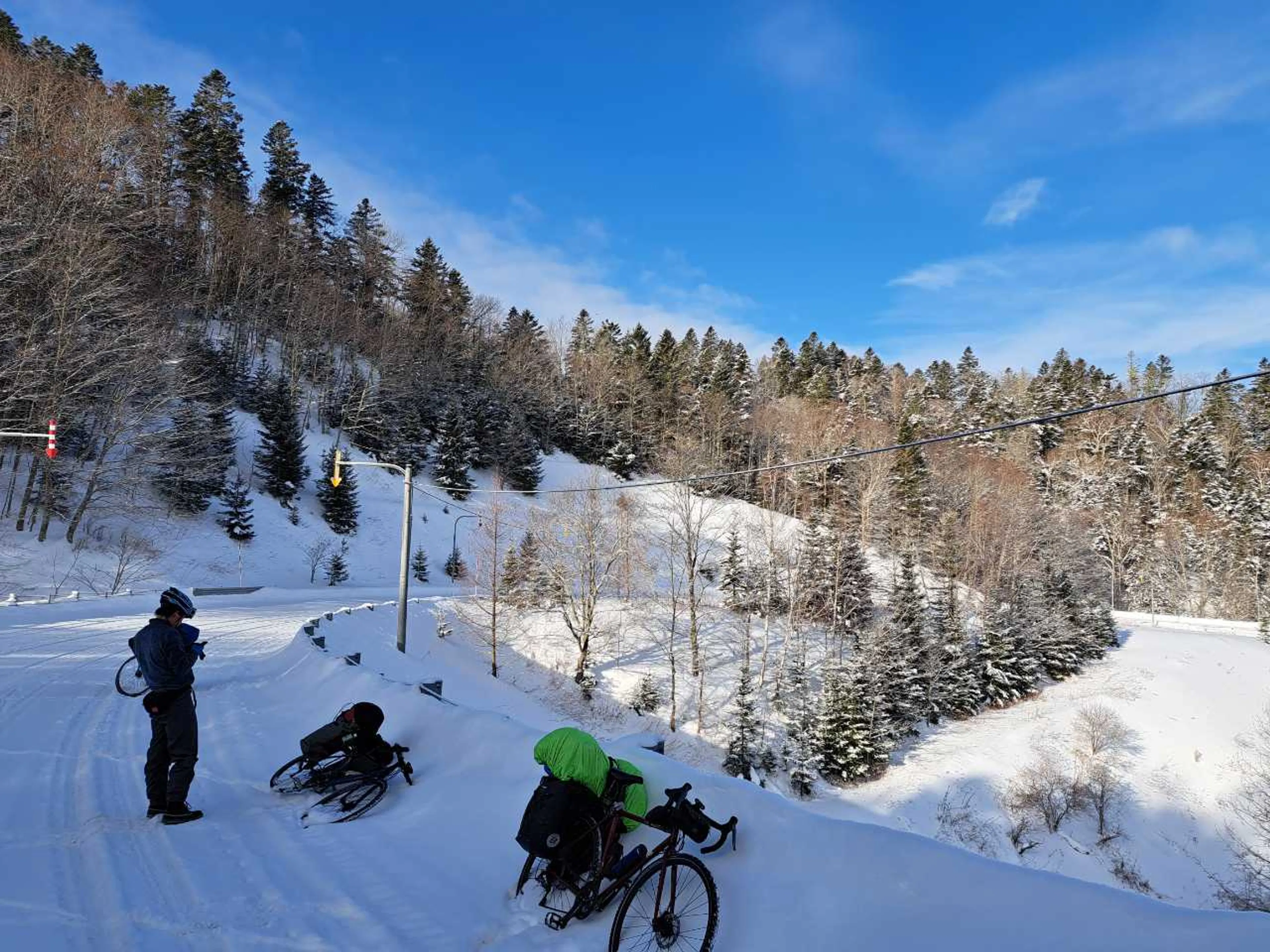 さあ今日も峠やー