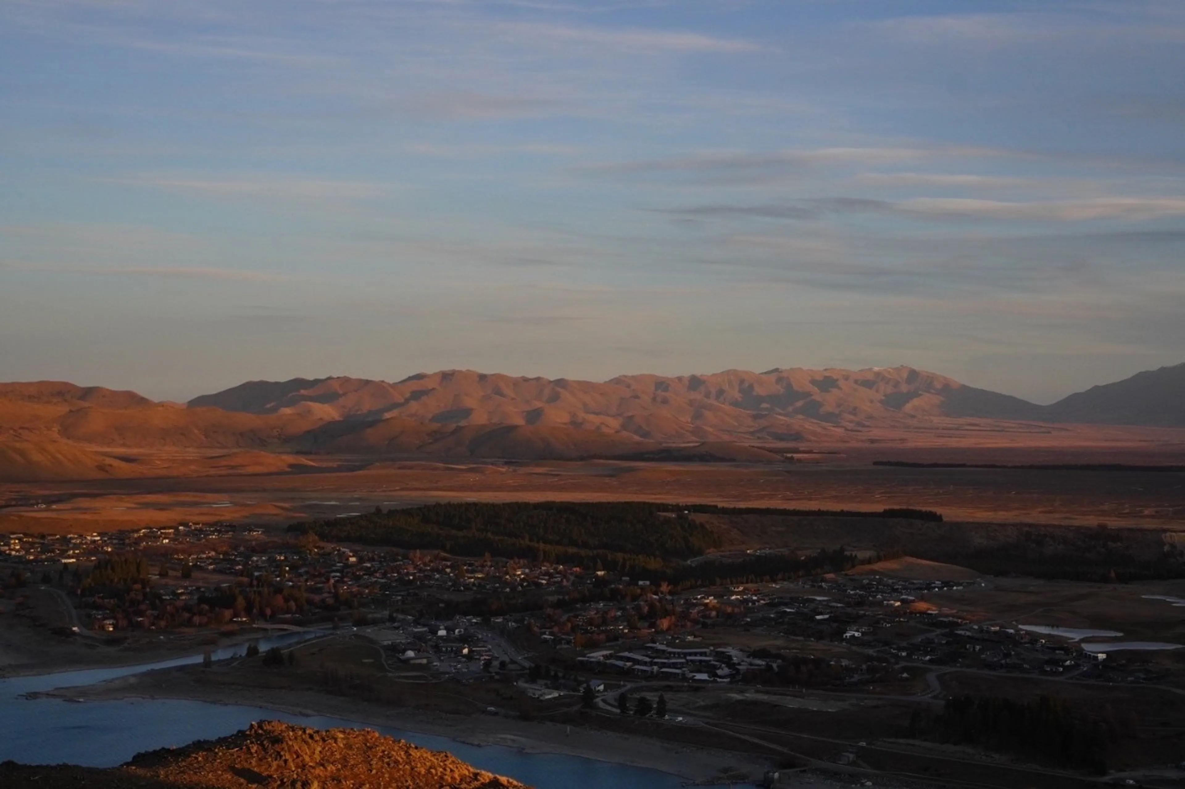 夕暮れ時が美しい…