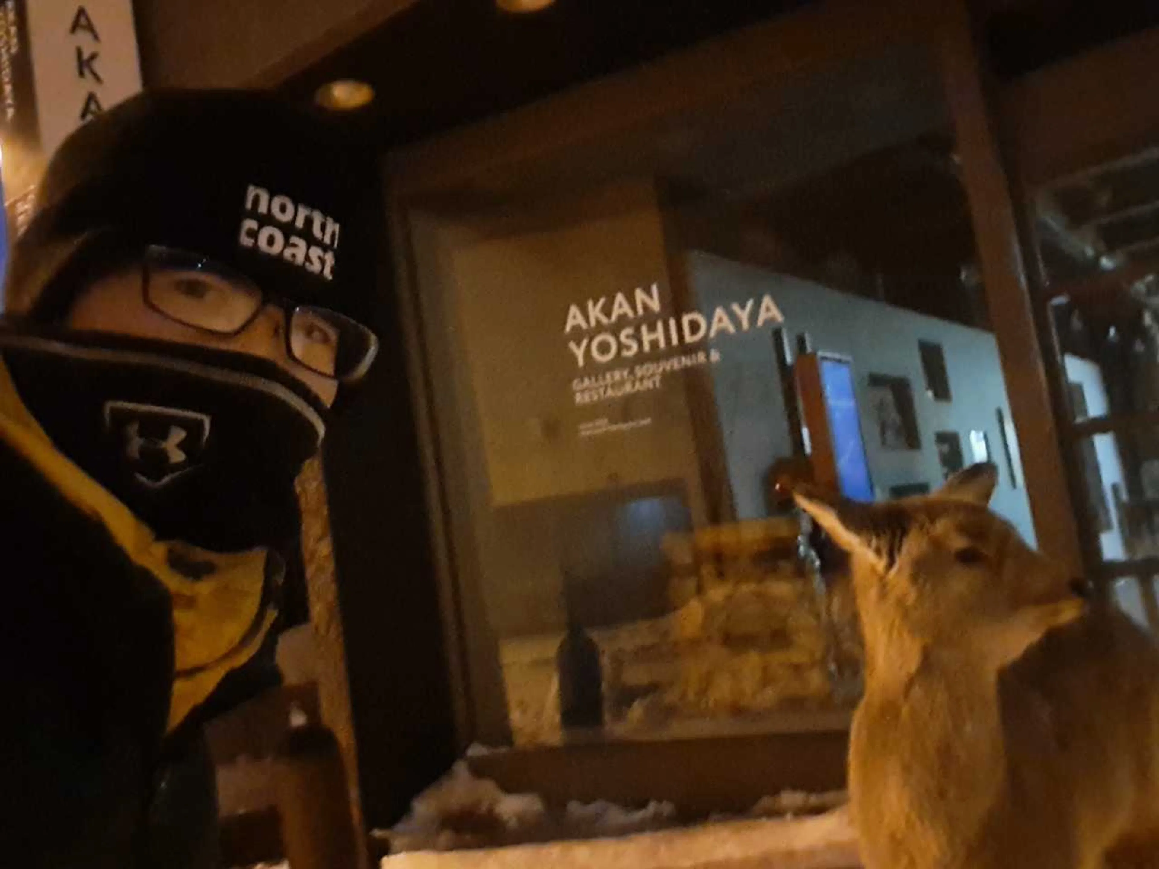 そっぽ向かれた