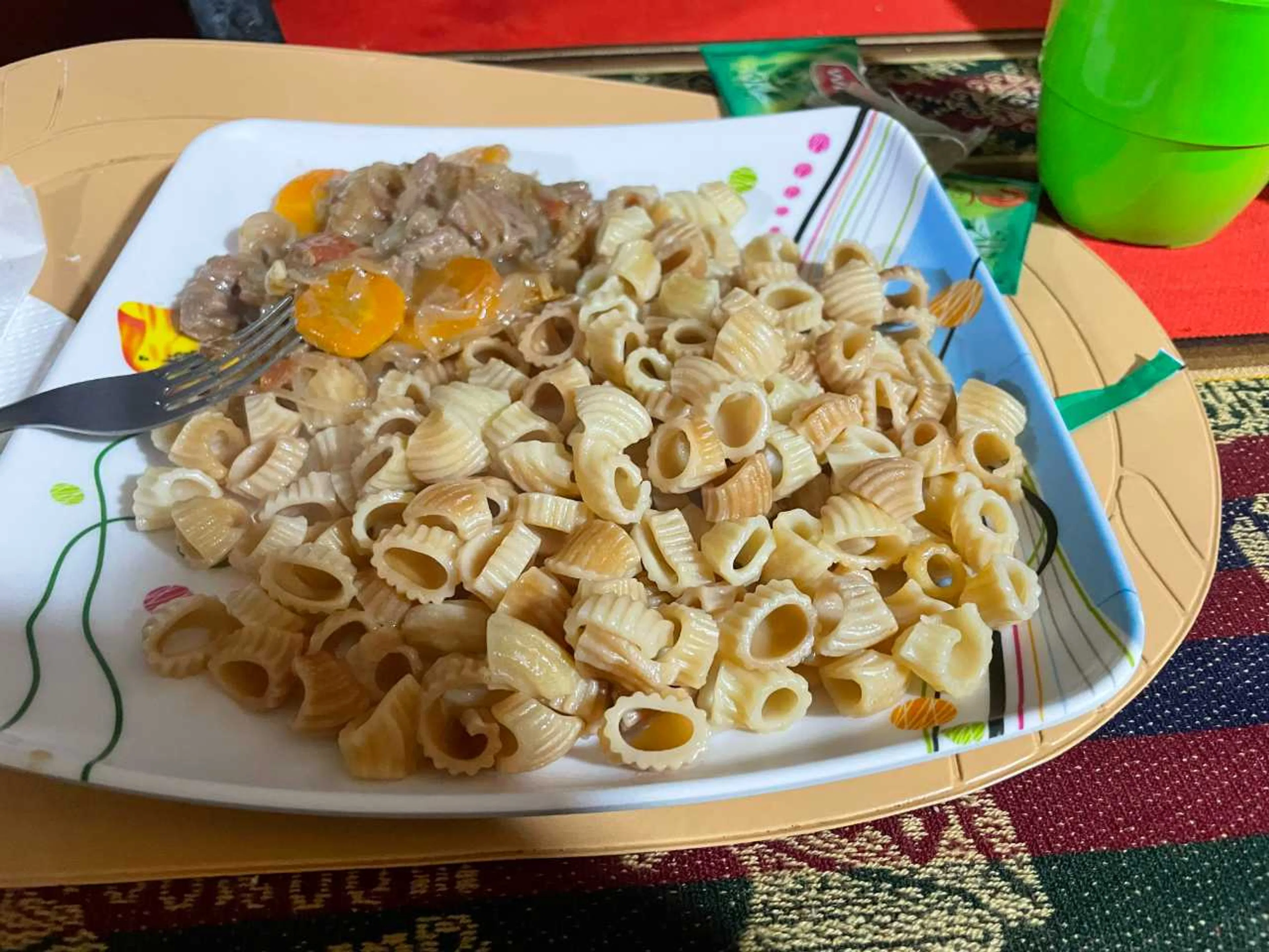 飯はちゃんとしてた