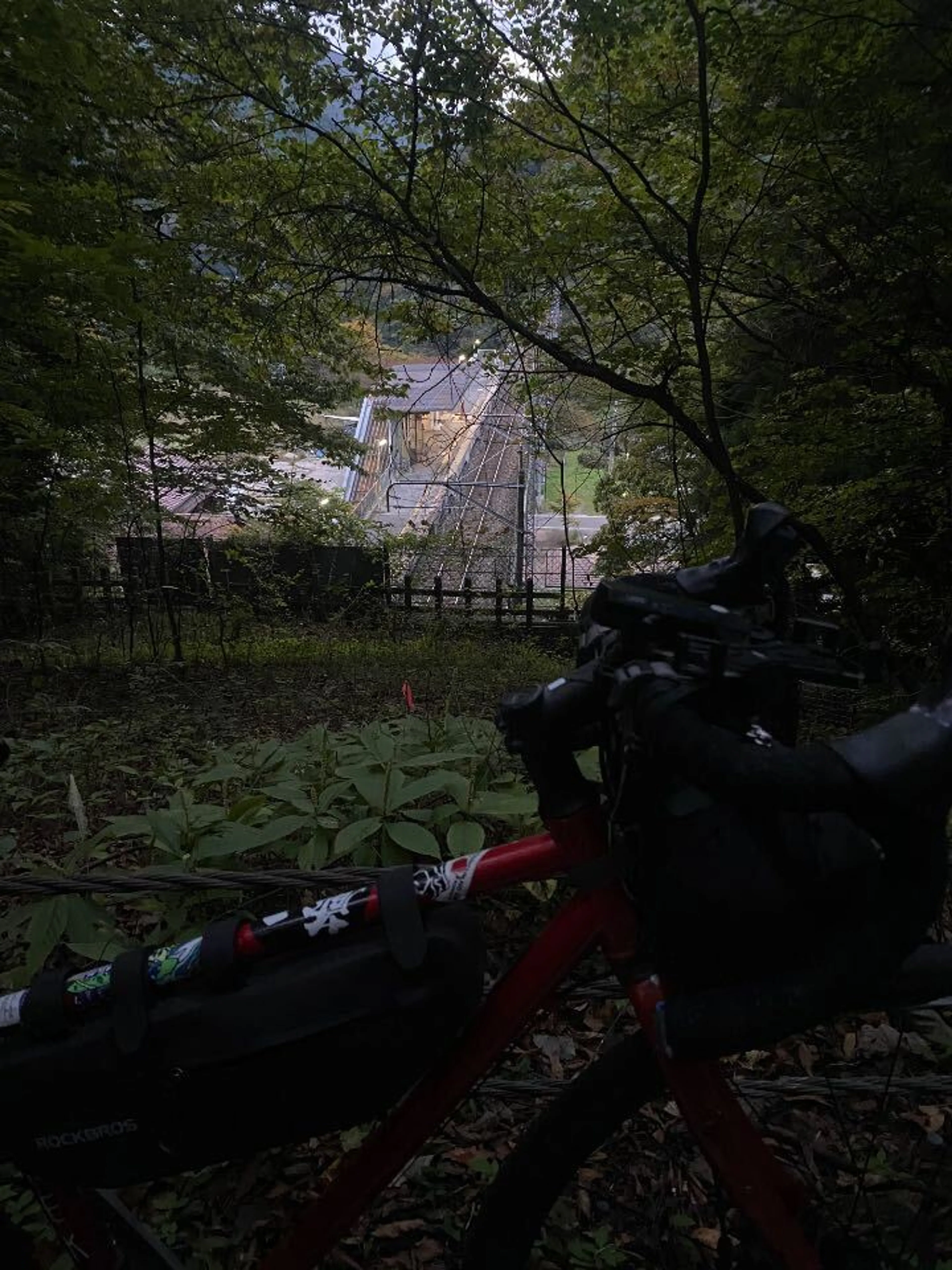 川治温泉駅、小学生ぶり