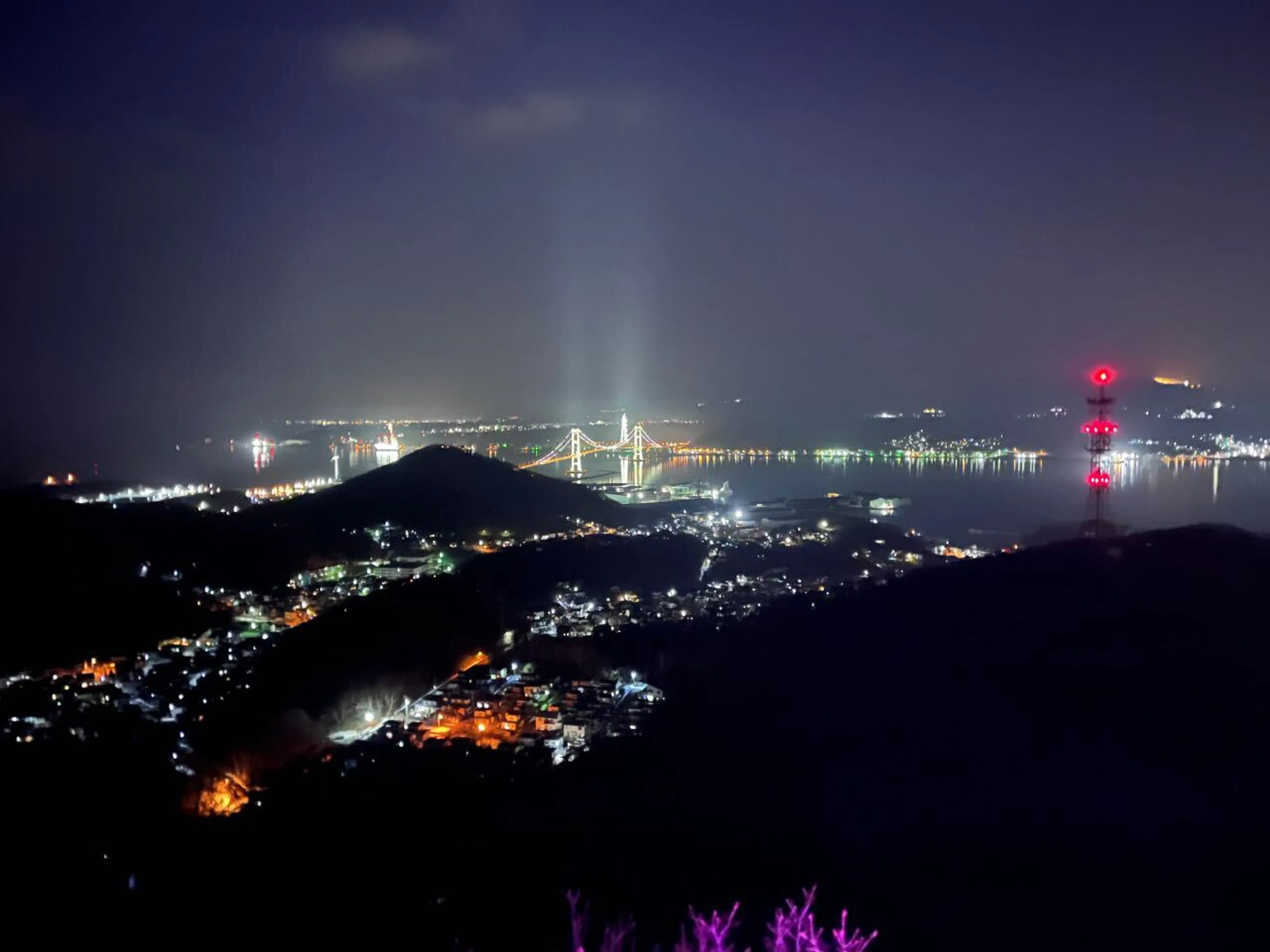 夜景がめっちゃ綺麗