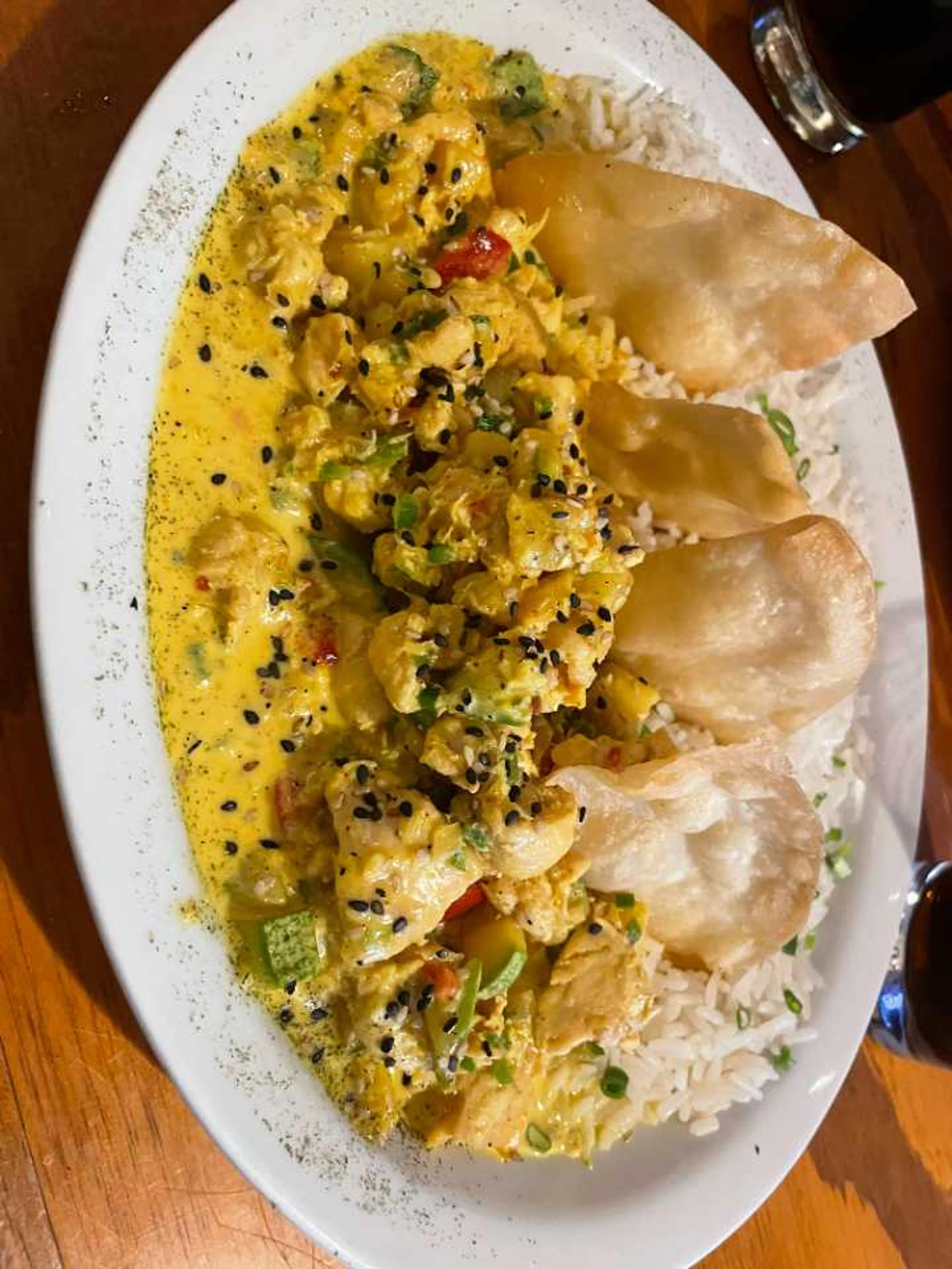 ワイナポトシの疲れで半分残したカレー