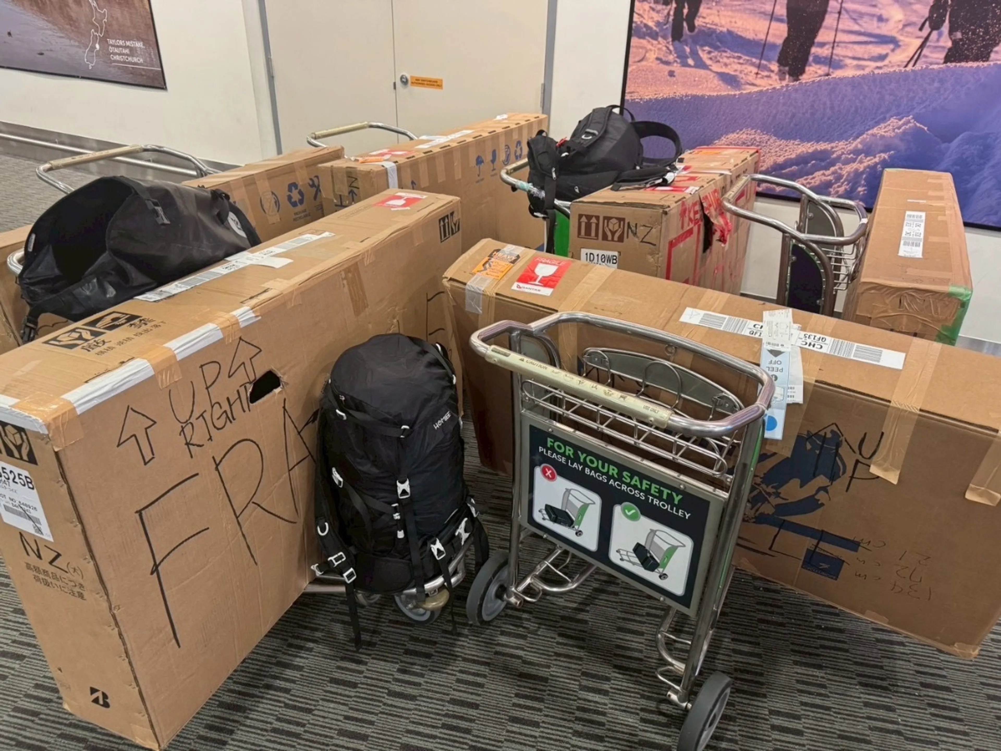 輪行段ボール×6