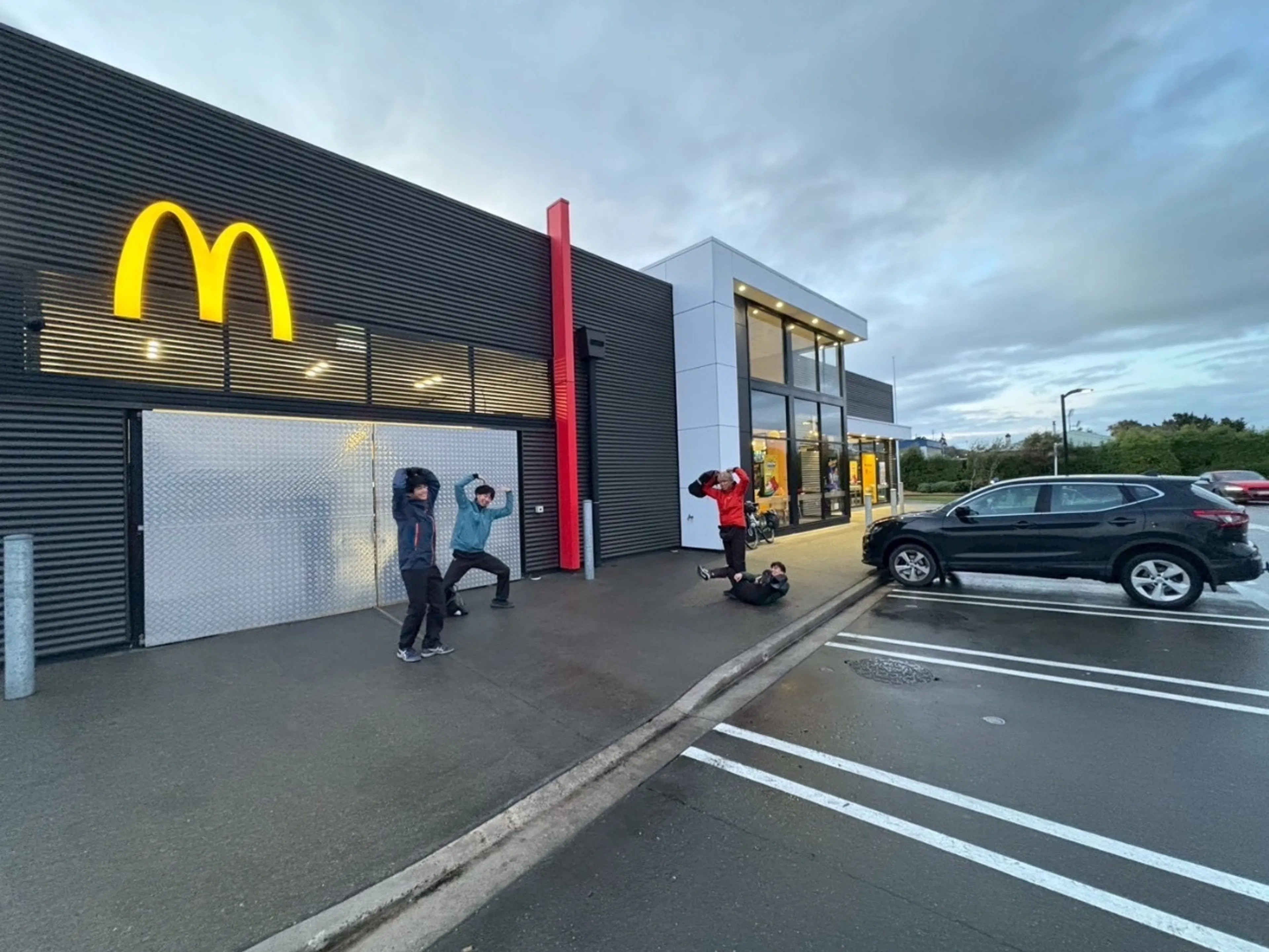 因みにここは世界最南端のマック！！