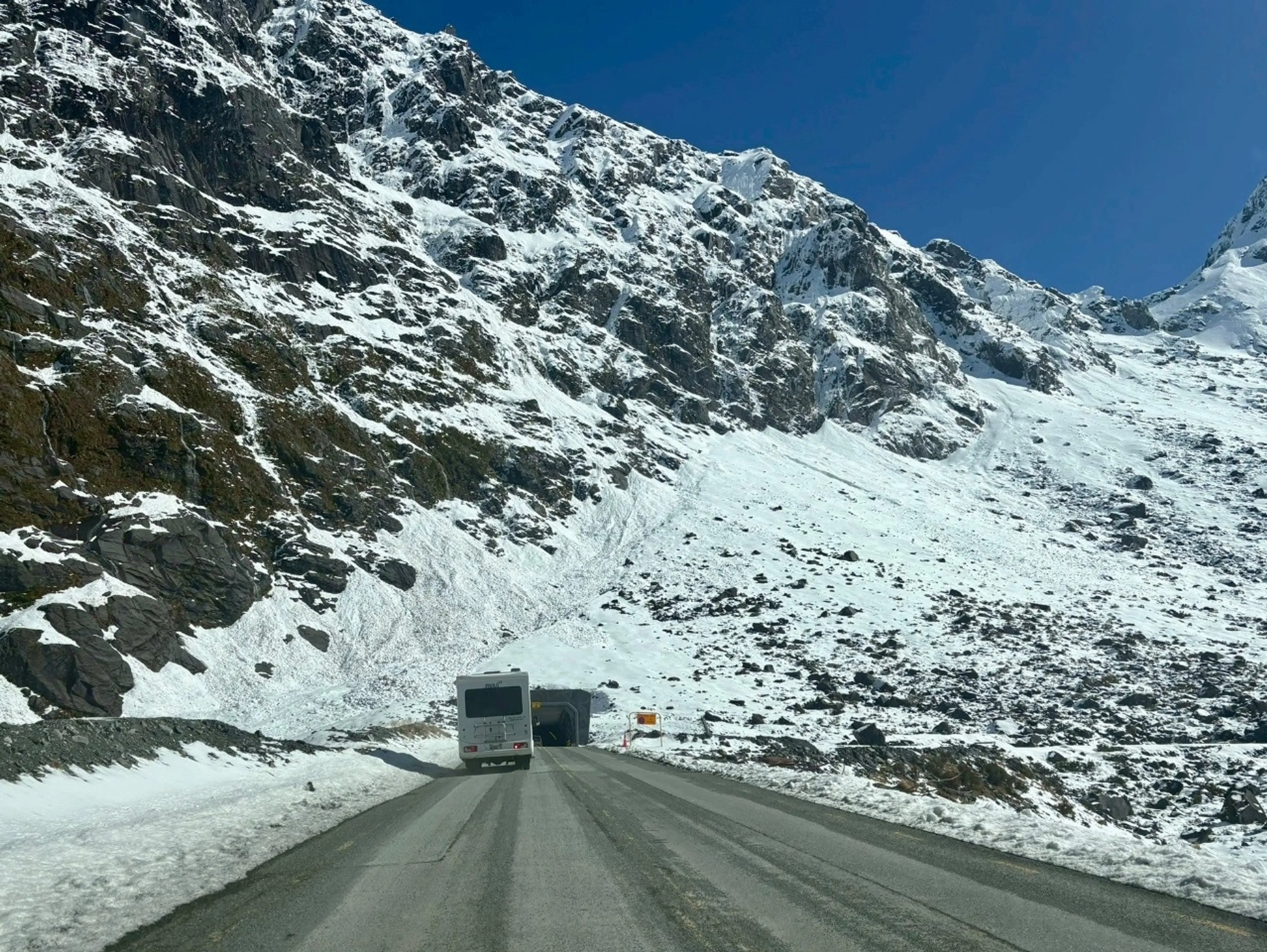 トンネルが凄かった