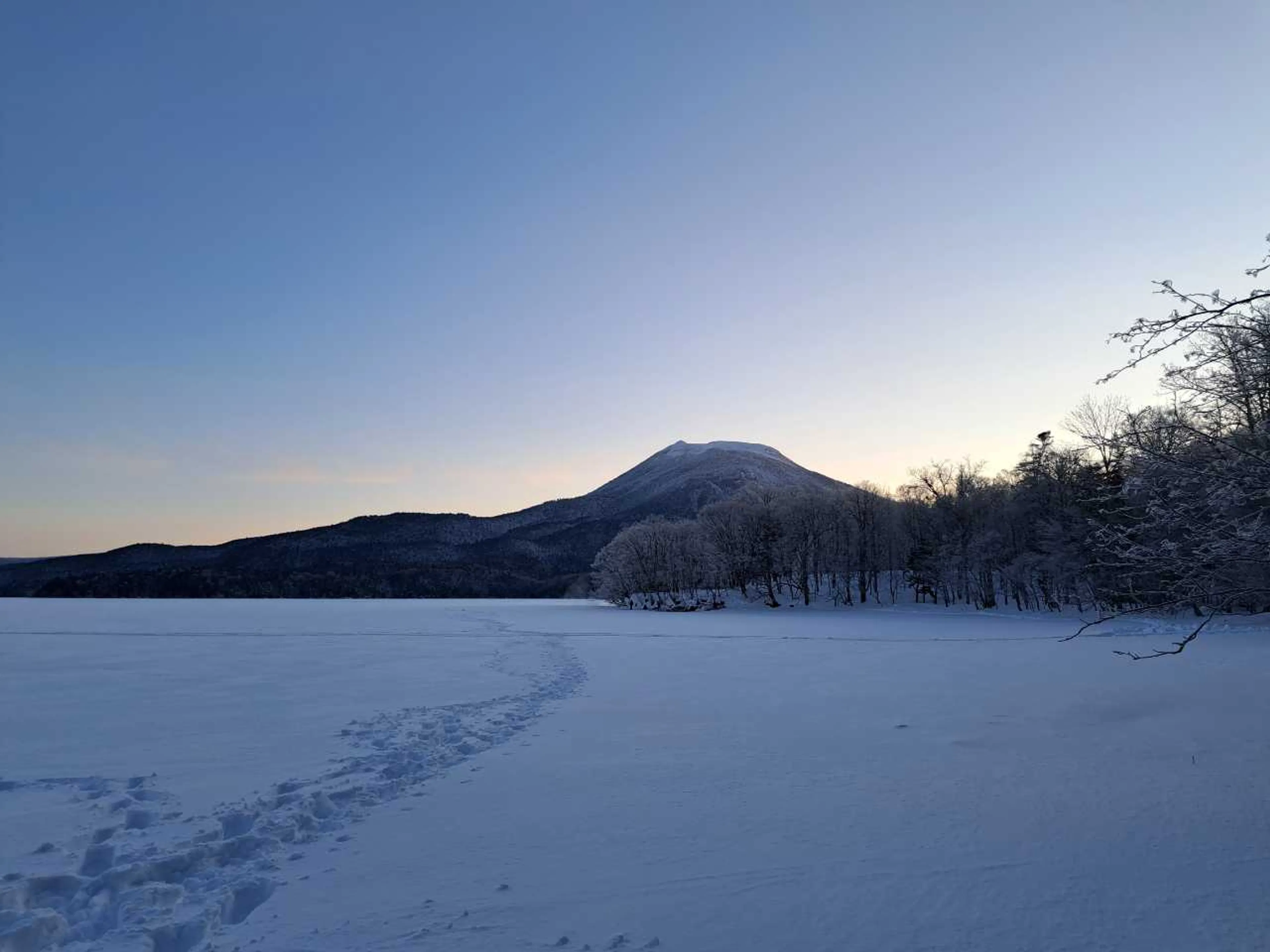 今日は快晴の予感…