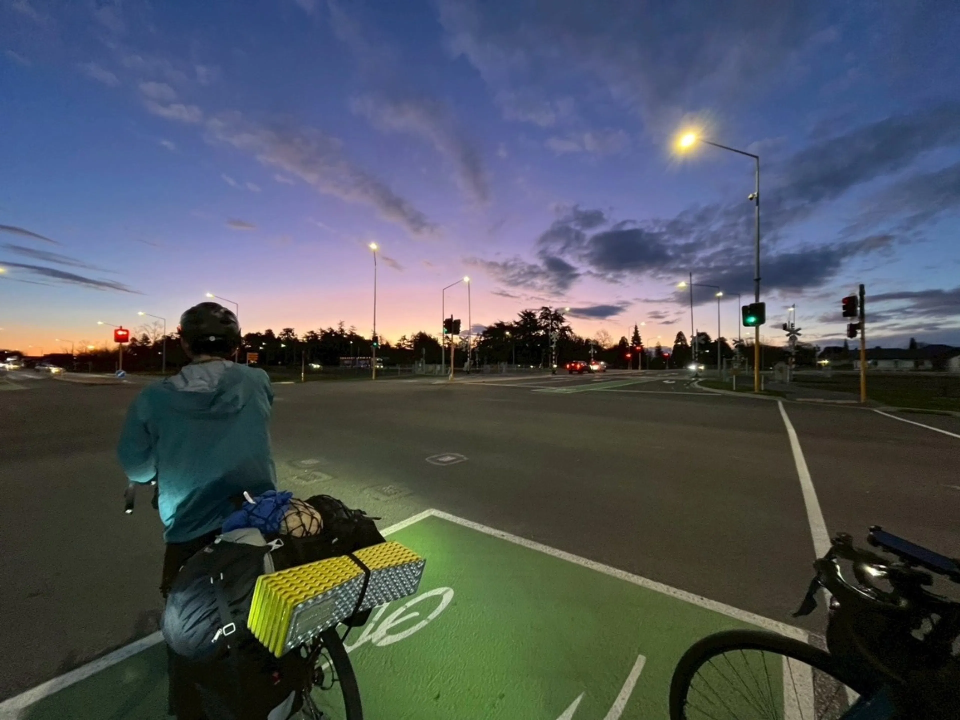 アシュバートンの夕暮れが美しい