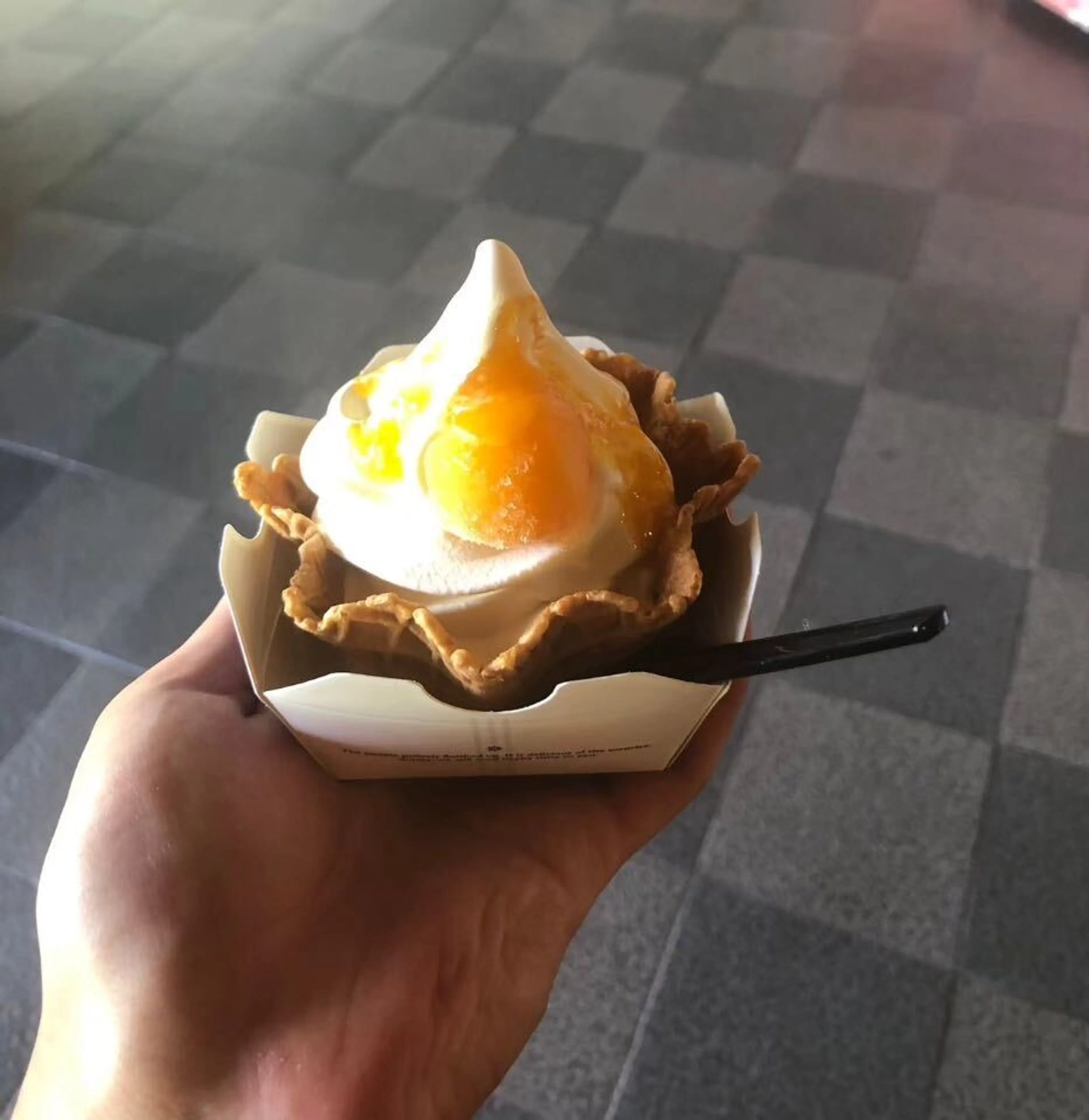 このほおずきソフトがいちばん美味しかった！