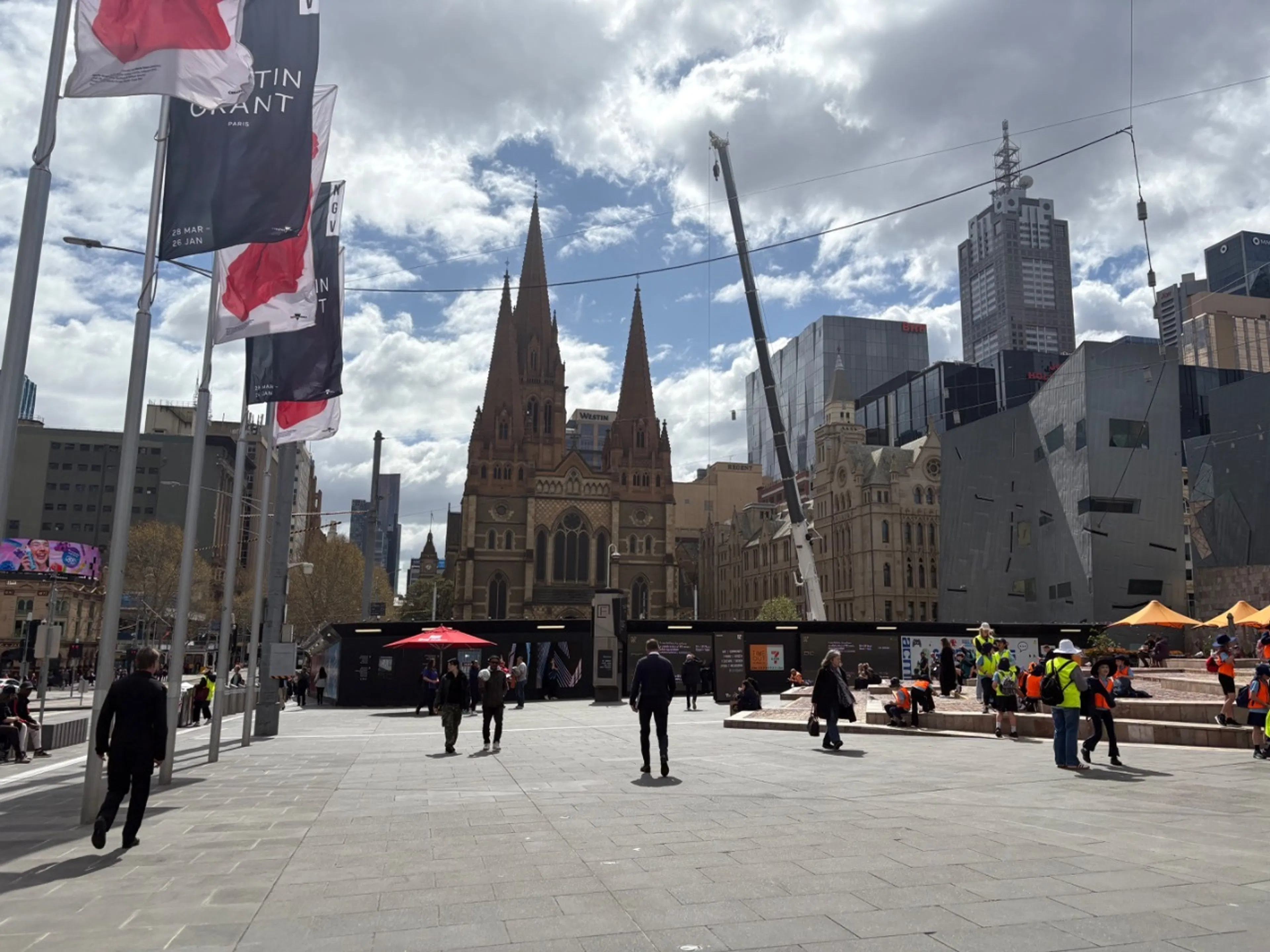 トランジット先のメルボルンを散策