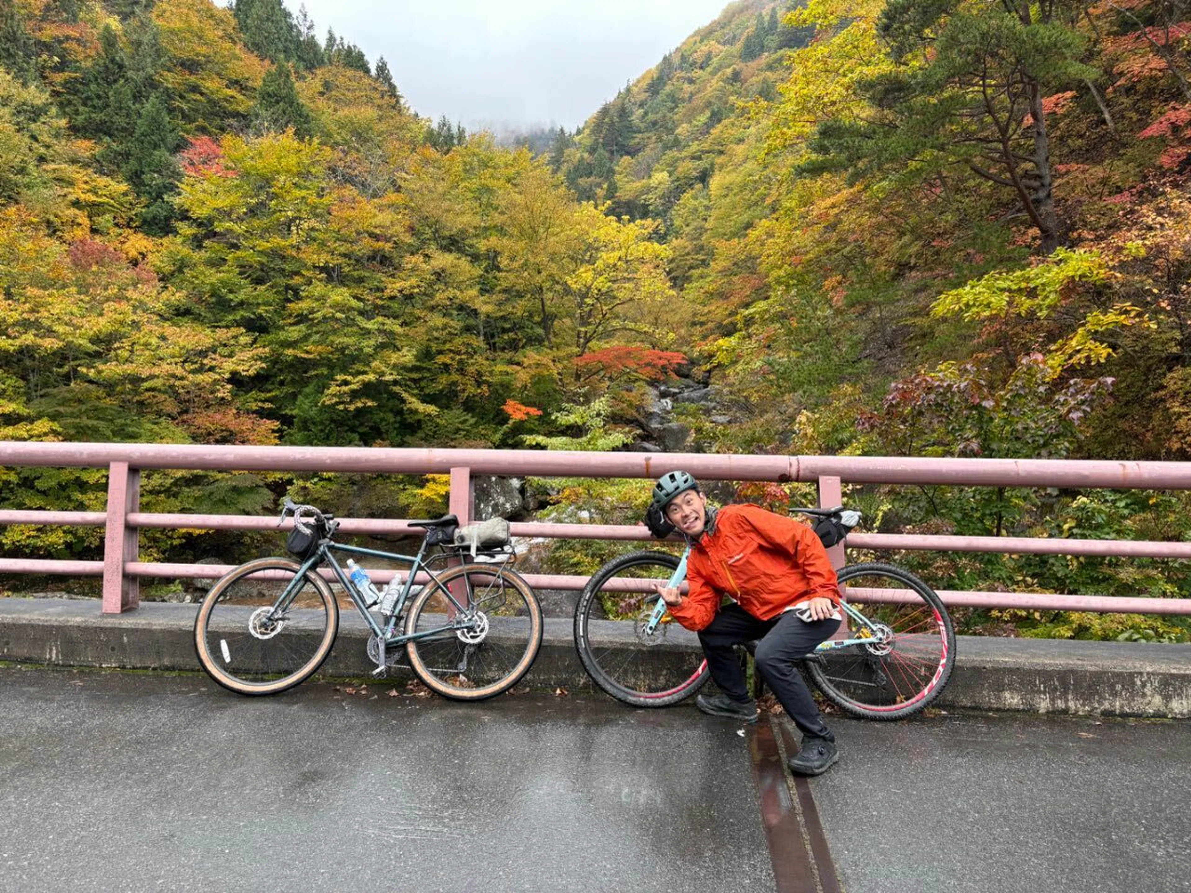 林道好きの我が代の主将。この顔しかしない。