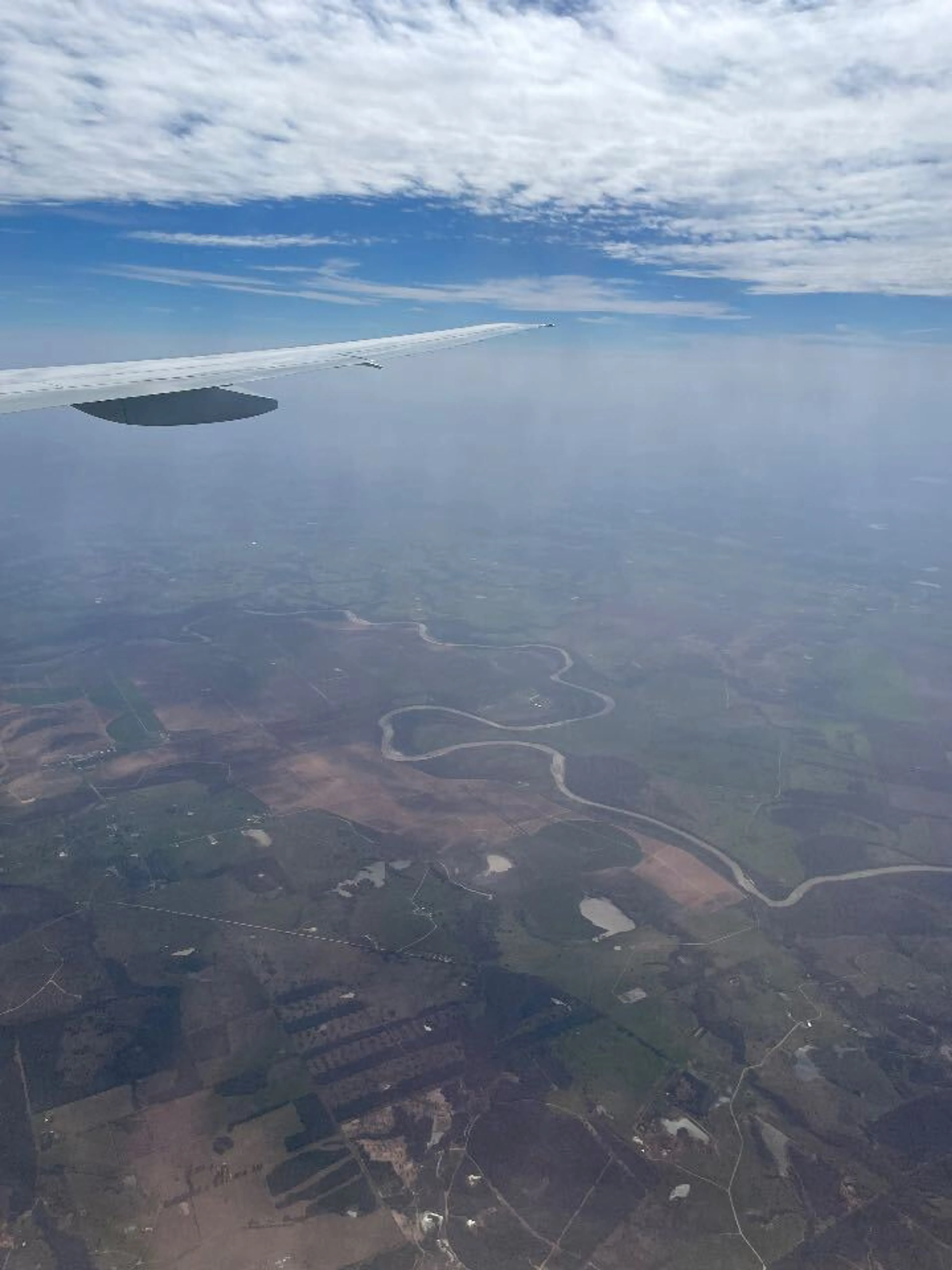 アメリカ中部遠征ずっと平坦でつまんなそう（トランジットでよっただけ）