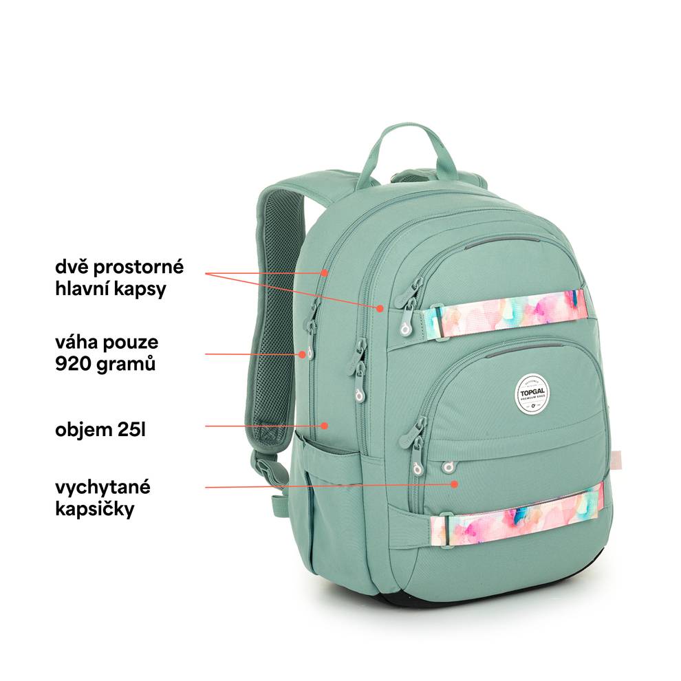 Studentský batoh VIKI - přední pohled