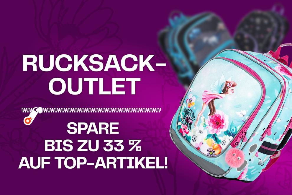 Rucksack-Outlet mit bis zu 48  % Rabatt 🎒