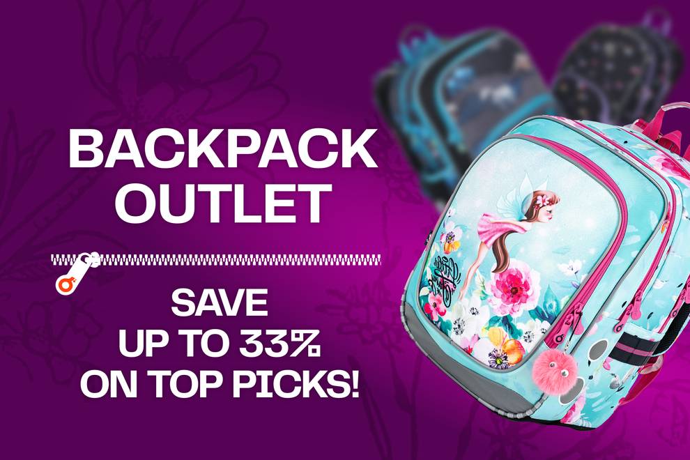 Backpack outlet with up to 33% off 🎒