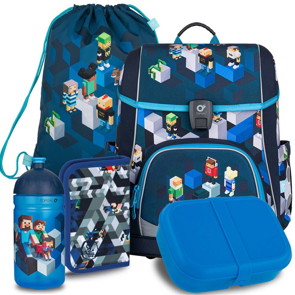 School bag set 5 in 1 AIRA 23034 5IN1