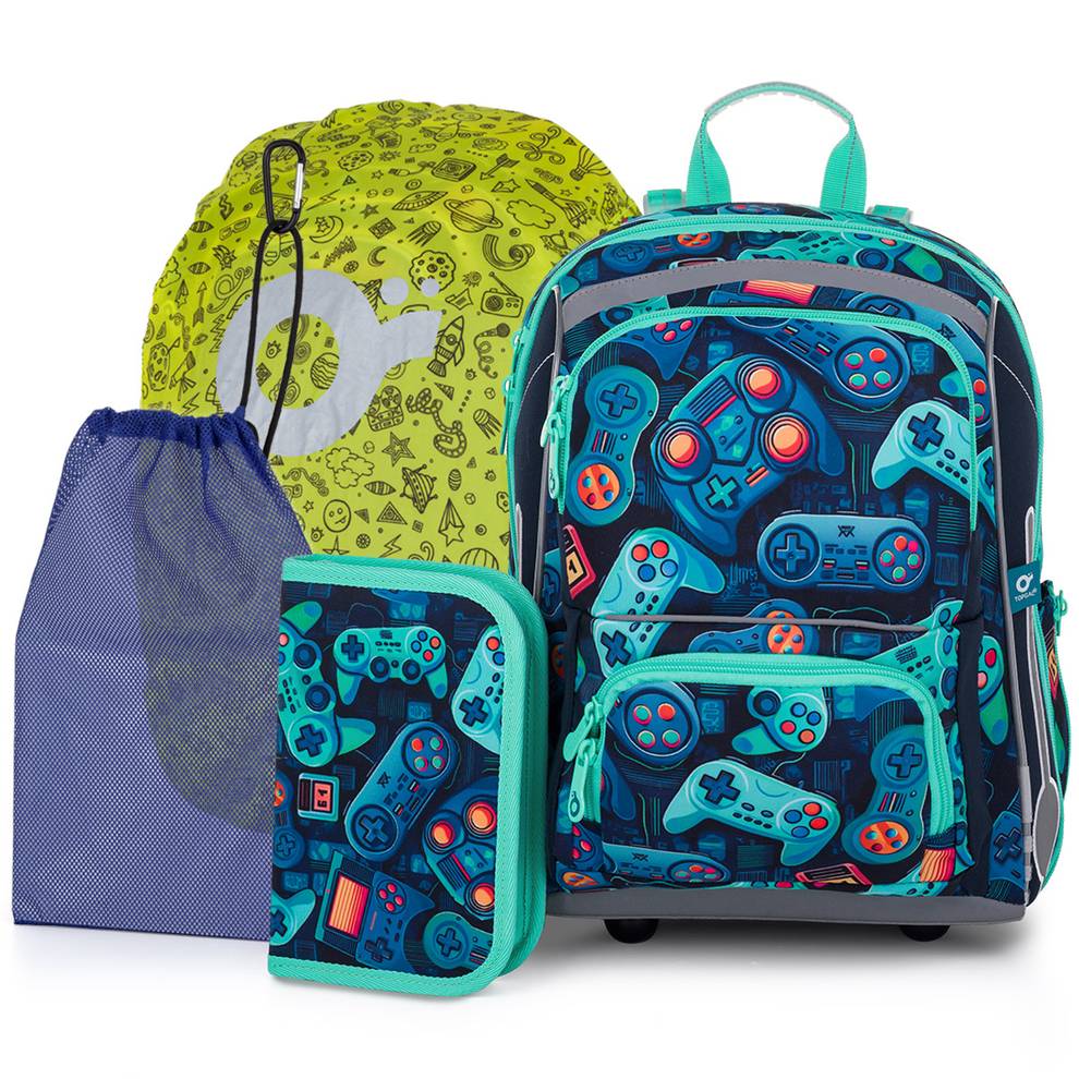 School bag  set 4 in 1 BEBE 25012 SET LARGE