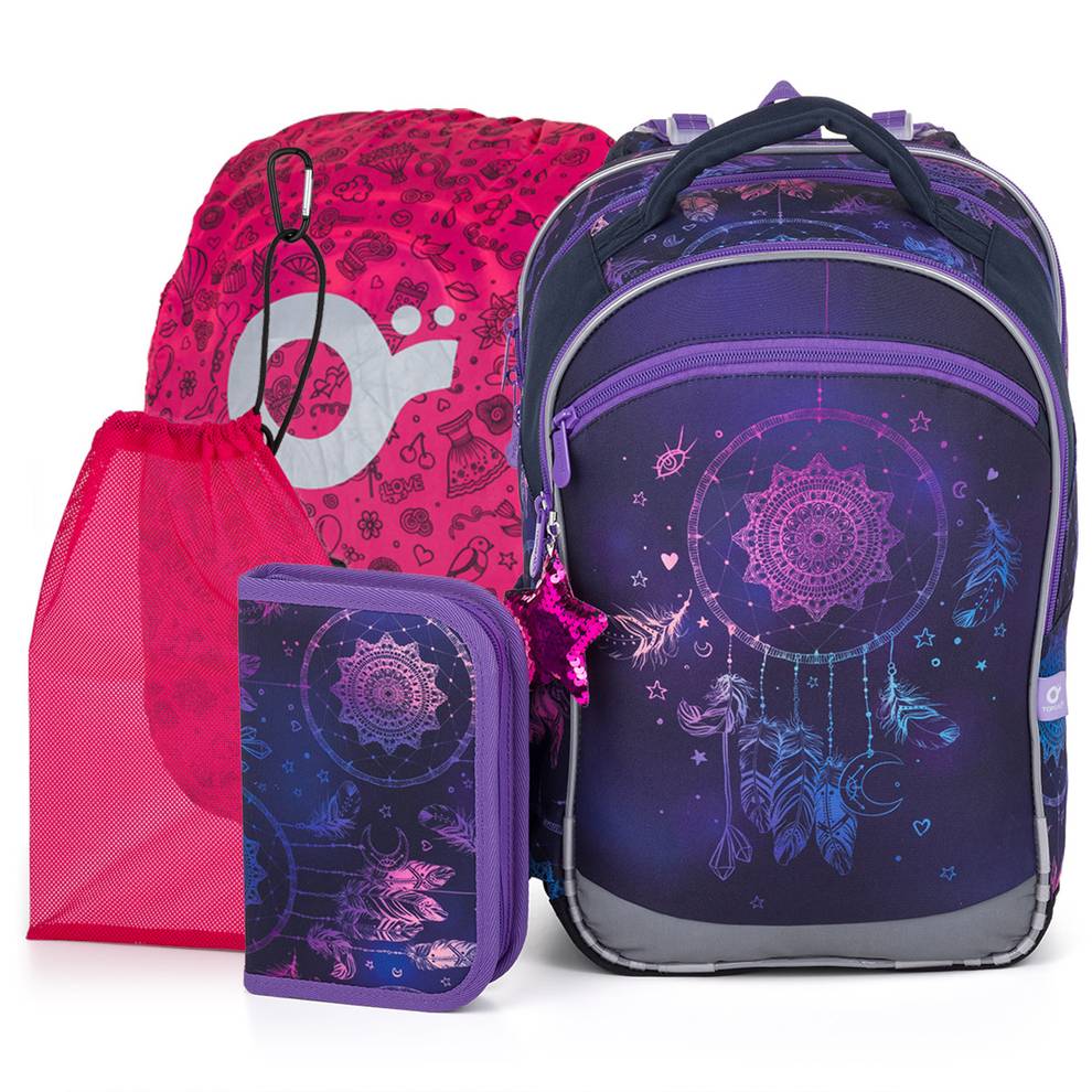 School backpack set 4 in 1 COCO 25006 SET LARGE