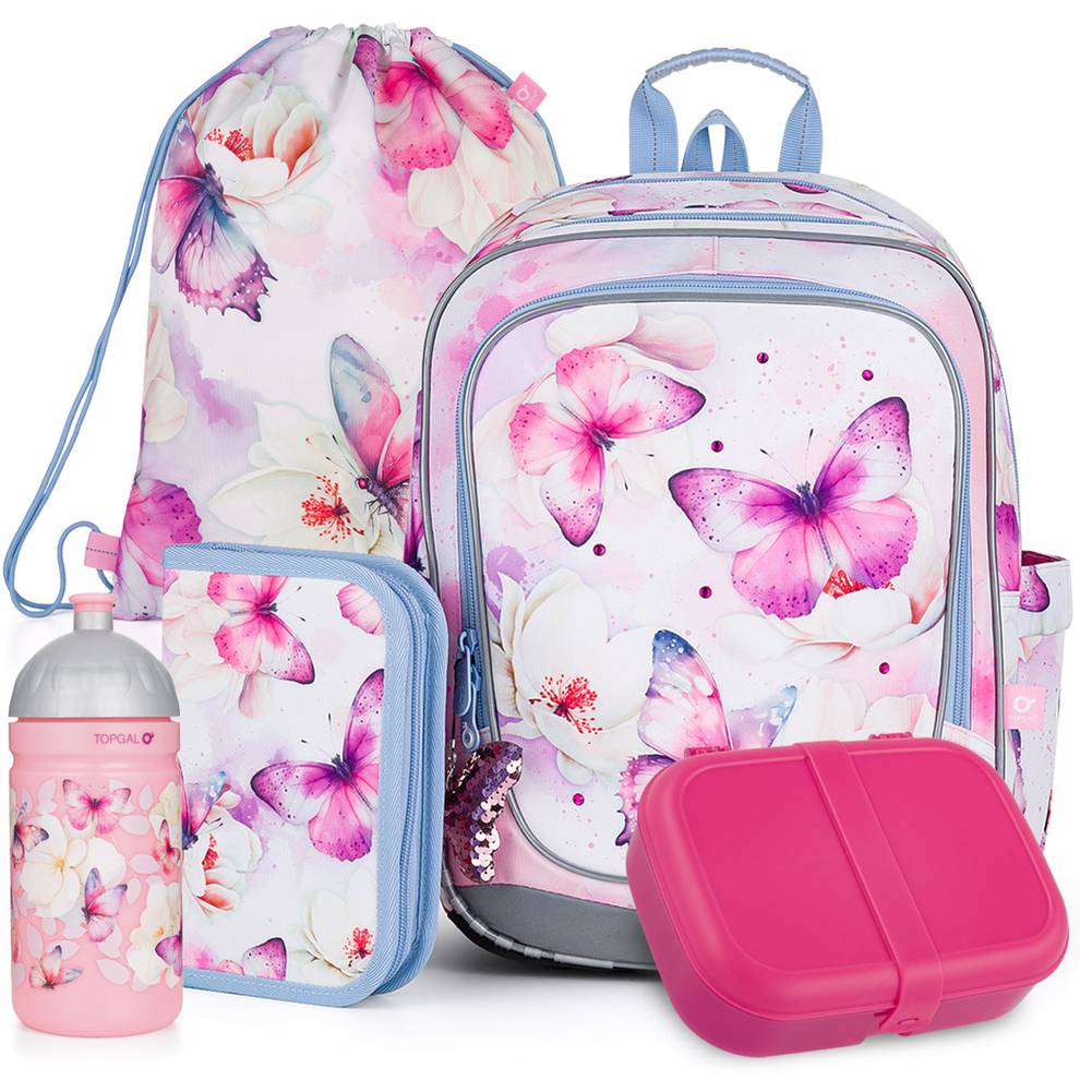 Leichter Schulrucksack-Set, 5-tlg. ENDY 24002 SET 5IN1