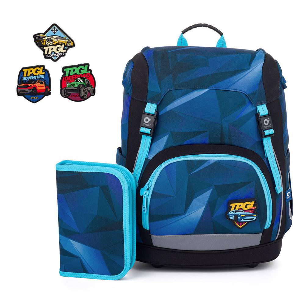Závodní školní sada s vyměnitelnými magnety KIRA 25014 SET 3IN1