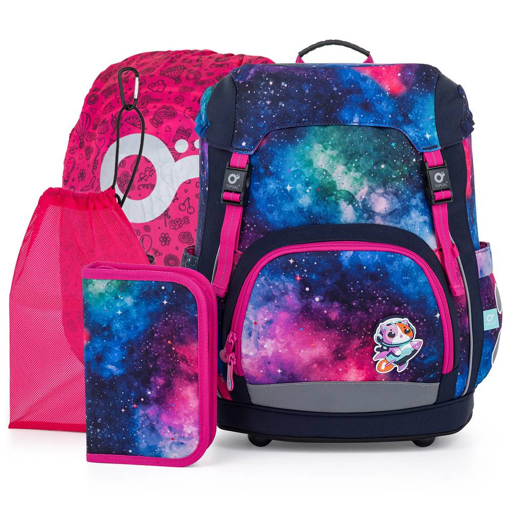 School backpack set 4 in 1 KIRA 26004 SET 4IN1