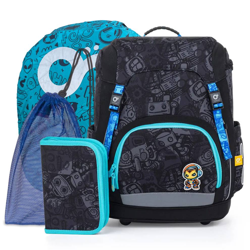 Leichter Schulranzen-Set, 4-tlg. KIRA 26015 SET 4IN1