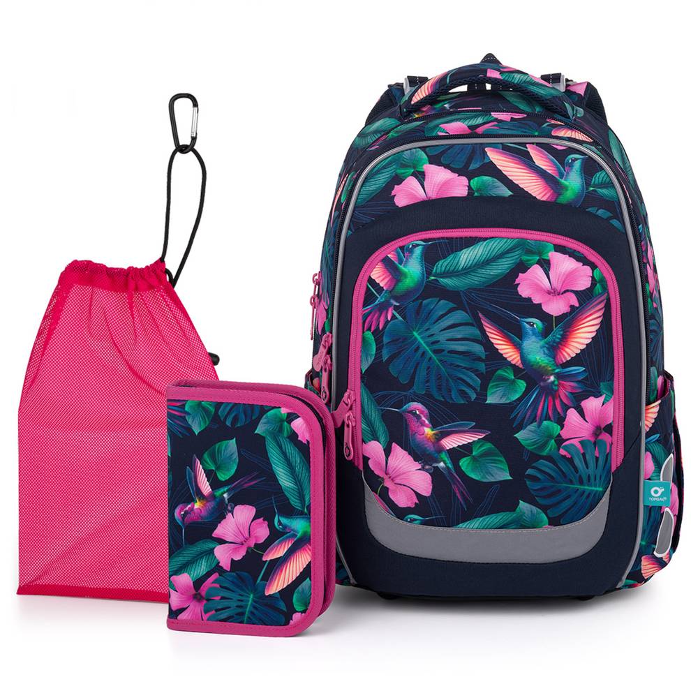 Schulrucksack-Set 3-tlg. LORI 25008 SET MEDIUM