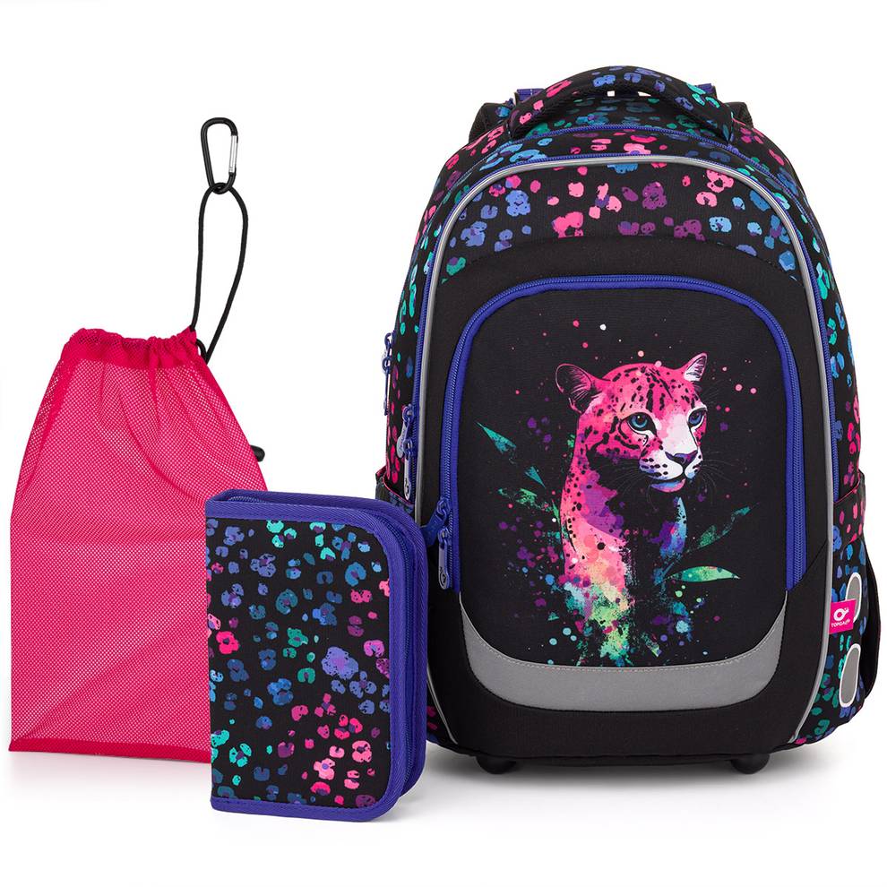 Iskolatáska szett LORI 25074 SET 3IN1