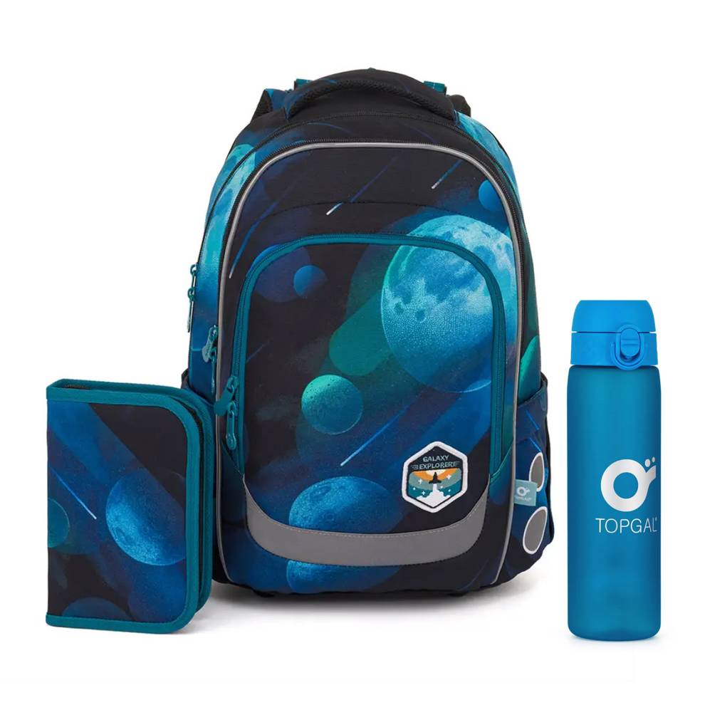 School backpack set 3 in 1 LORI 25076 SET 3-IN-1